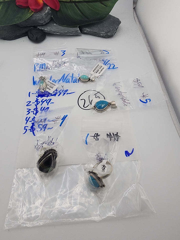 WanderNatalie - 4/22/26 PM - 5 925 Sterling Silver Items
