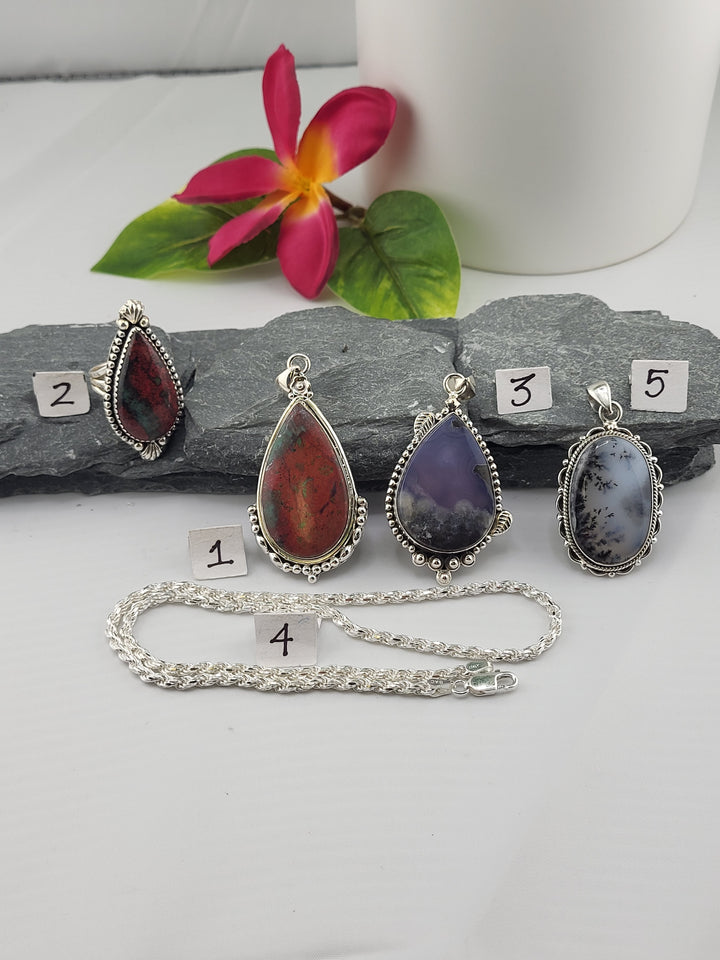 RESERVED FOR:  HorrorGalSusan -11/19/2024 - 7 Sterling Silver Items