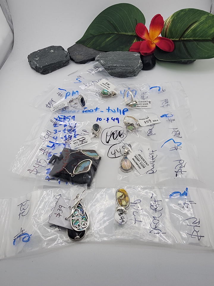 bearfoot_tulip - 4/7/26 PM - 9 925 Sterling Silver Items