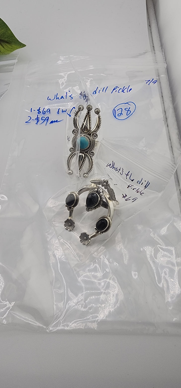 AM SHOW 48HR - RESERVED FOR: What's the dill pickle- 7/9/2025 FL tiktok Live Show -2 Sterling Silver Items