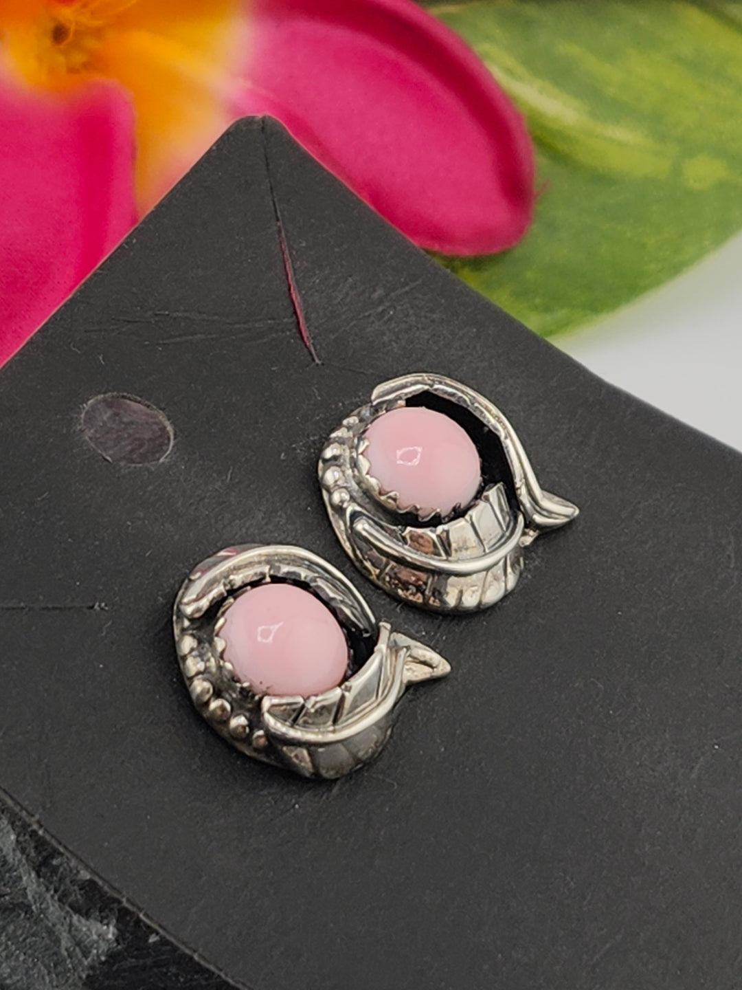 Queen Conch Stud 925 Sterling Silver Earrings