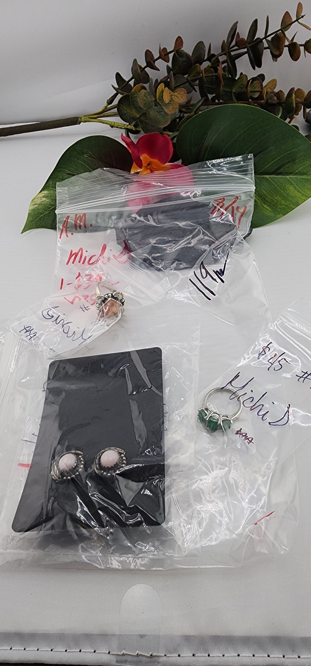 AM SHOW 48HR - RESERVED FOR: Michi🌙 - 8/14/2025 FL tiktok Live Show - 3 Sterling Silver Items