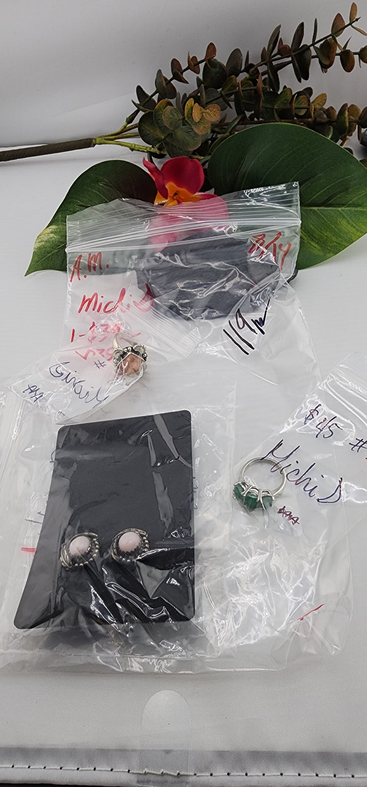 AM SHOW 48HR - RESERVED FOR: Michi🌙 - 8/14/2025 FL tiktok Live Show - 3 Sterling Silver Items