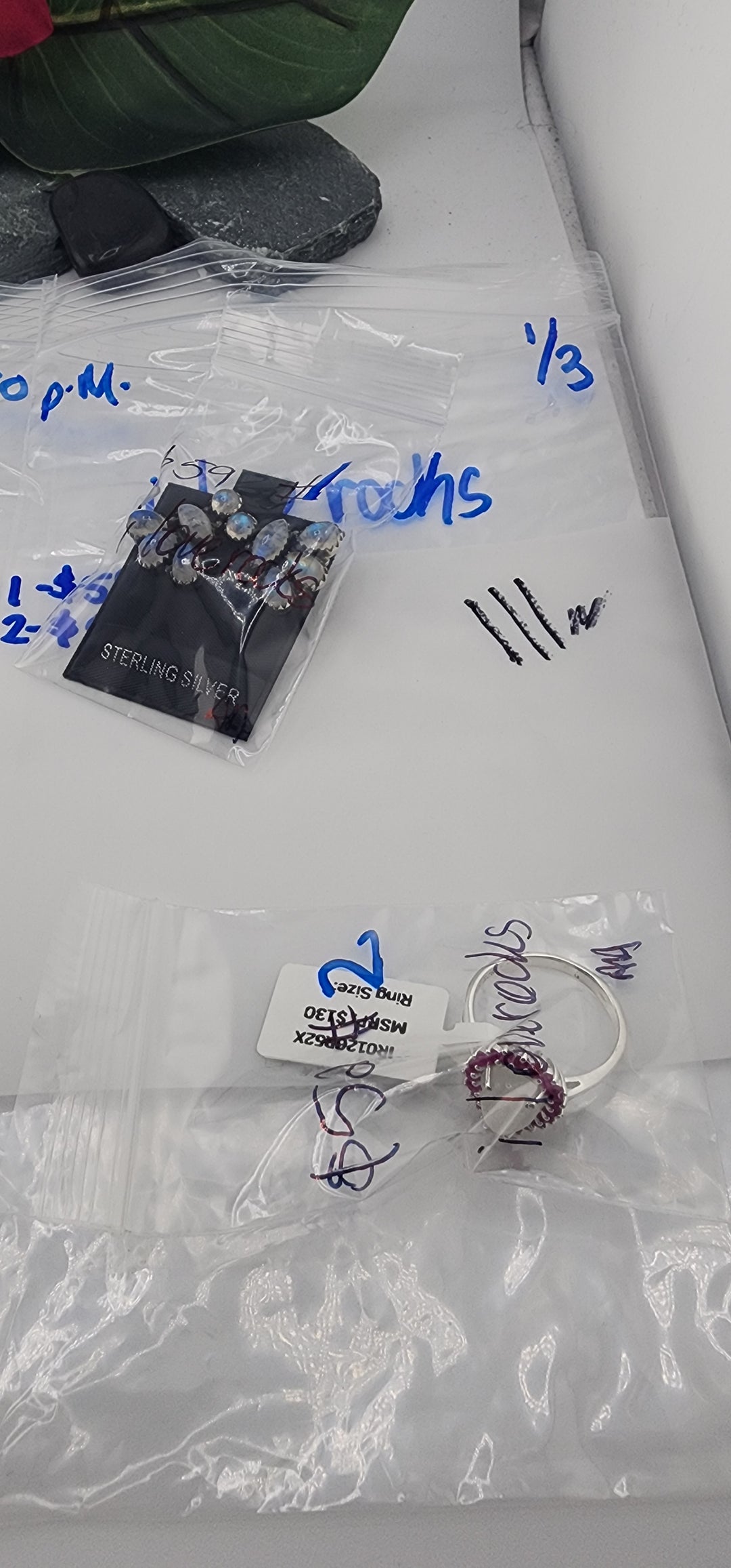 PM SHOW 48HR - RESERVED FOR: I love rocks - 1/3/2026 tiktok Live Show - 2 Sterling Silver Items