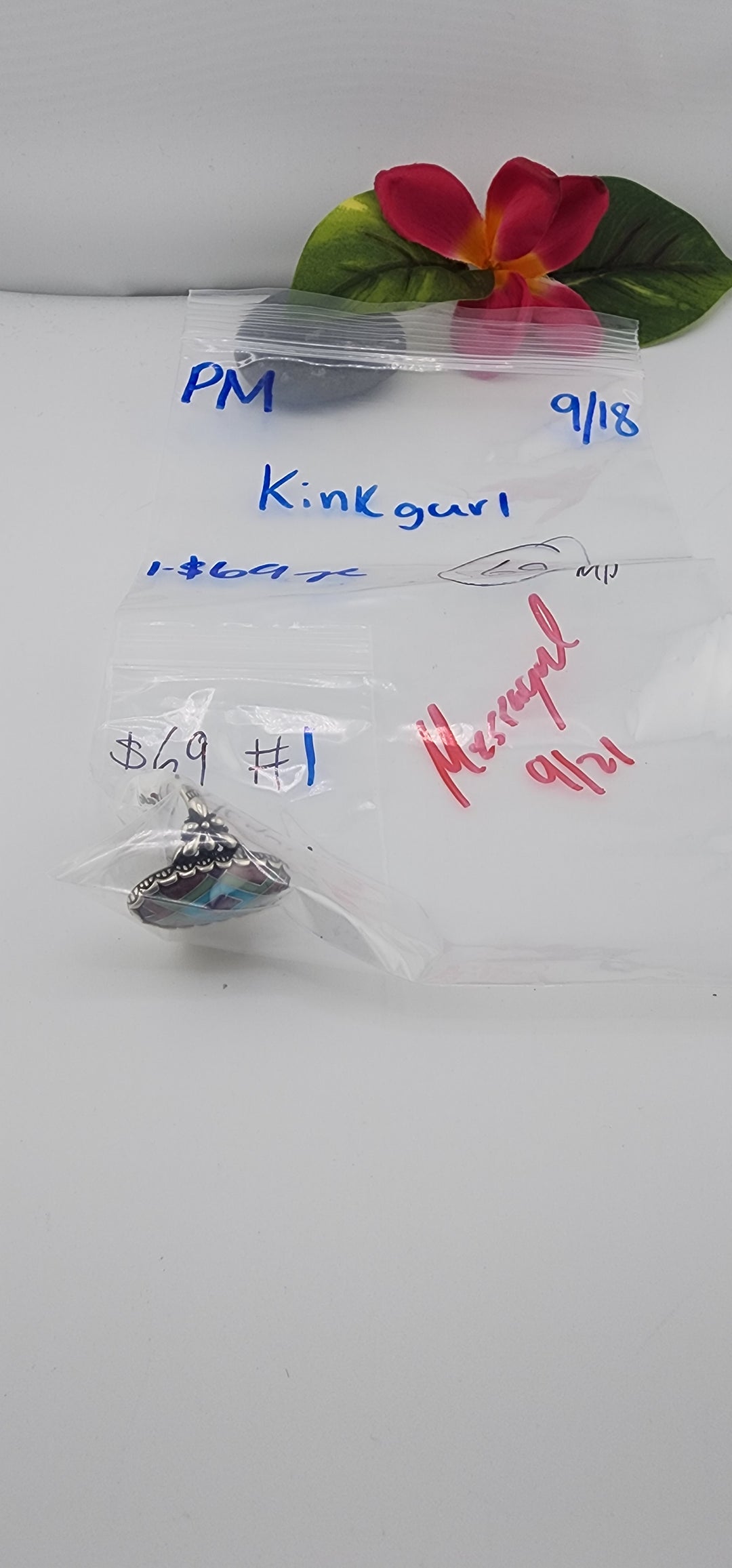 PM SHOW 48HR - RESERVED FOR: kinkgurl - 9/18/2025 FL tiktok Live Show - 1 Sterling Silver Items