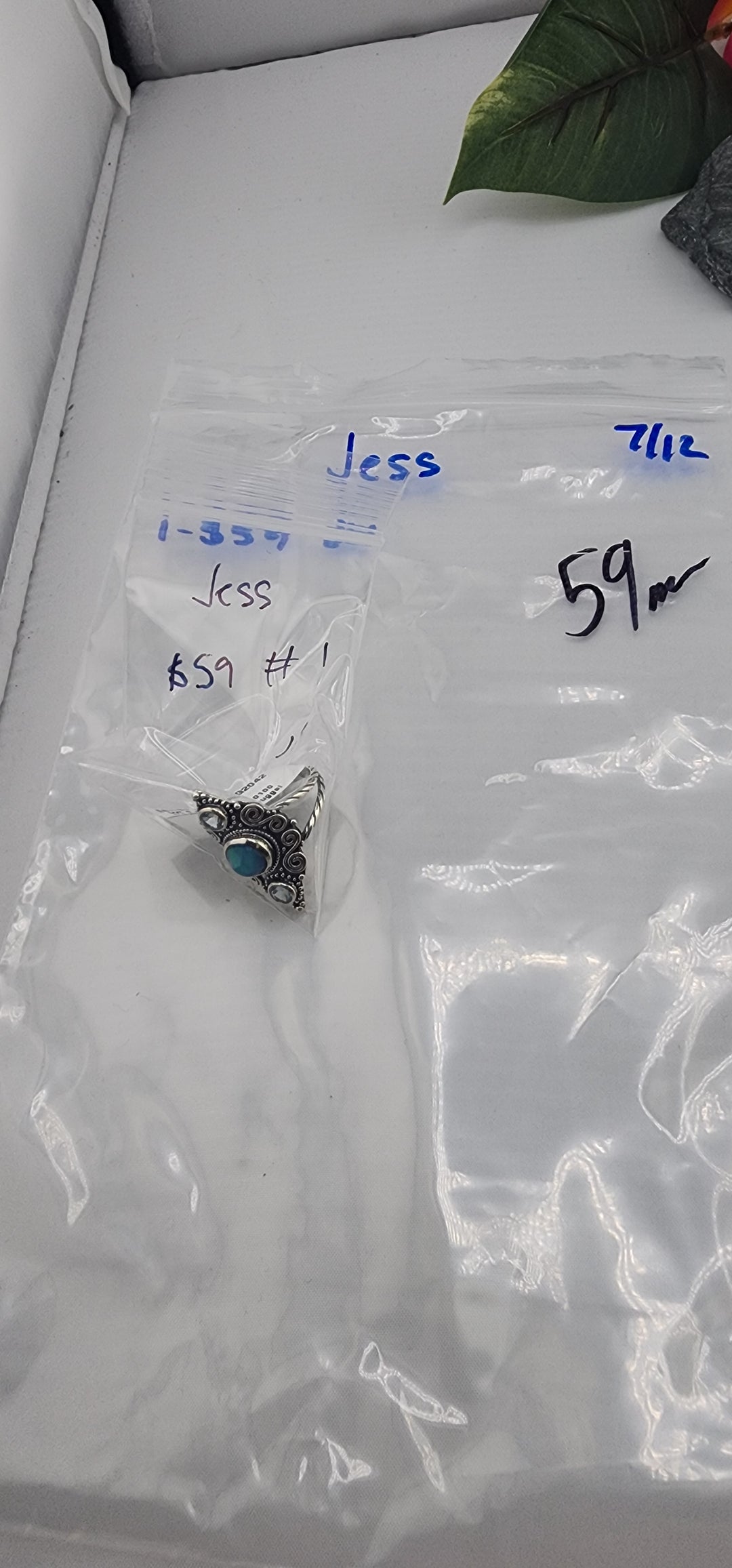 PM SHOW 48HR - RESERVED FOR:  Jess- 7/12/2025 FL tiktok Live Show - 1 Sterling Silver Items