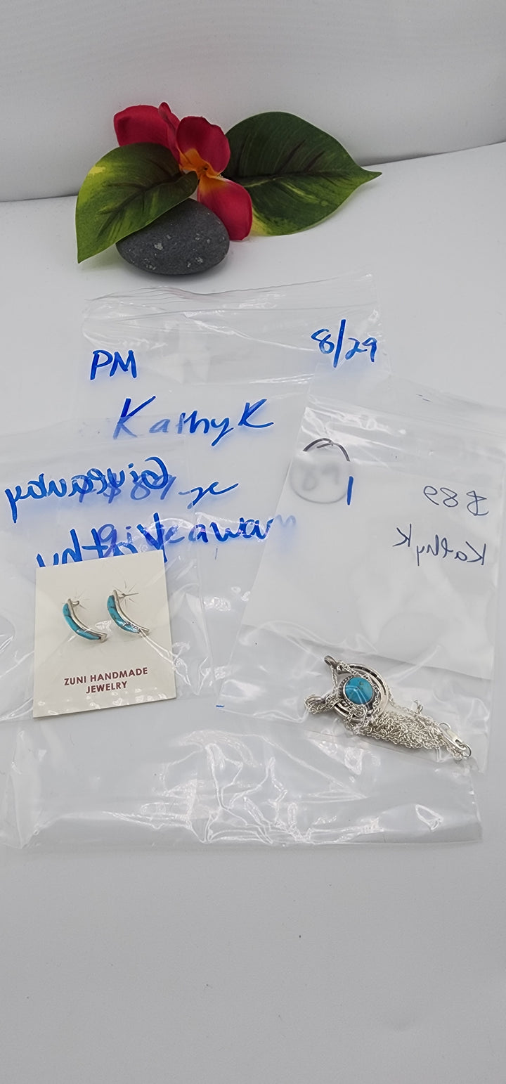 PM SHOW 48HR - RESERVED FOR: KathyK - 8/29/2025 FL tiktok Live Show - 1 Sterling Silver Items