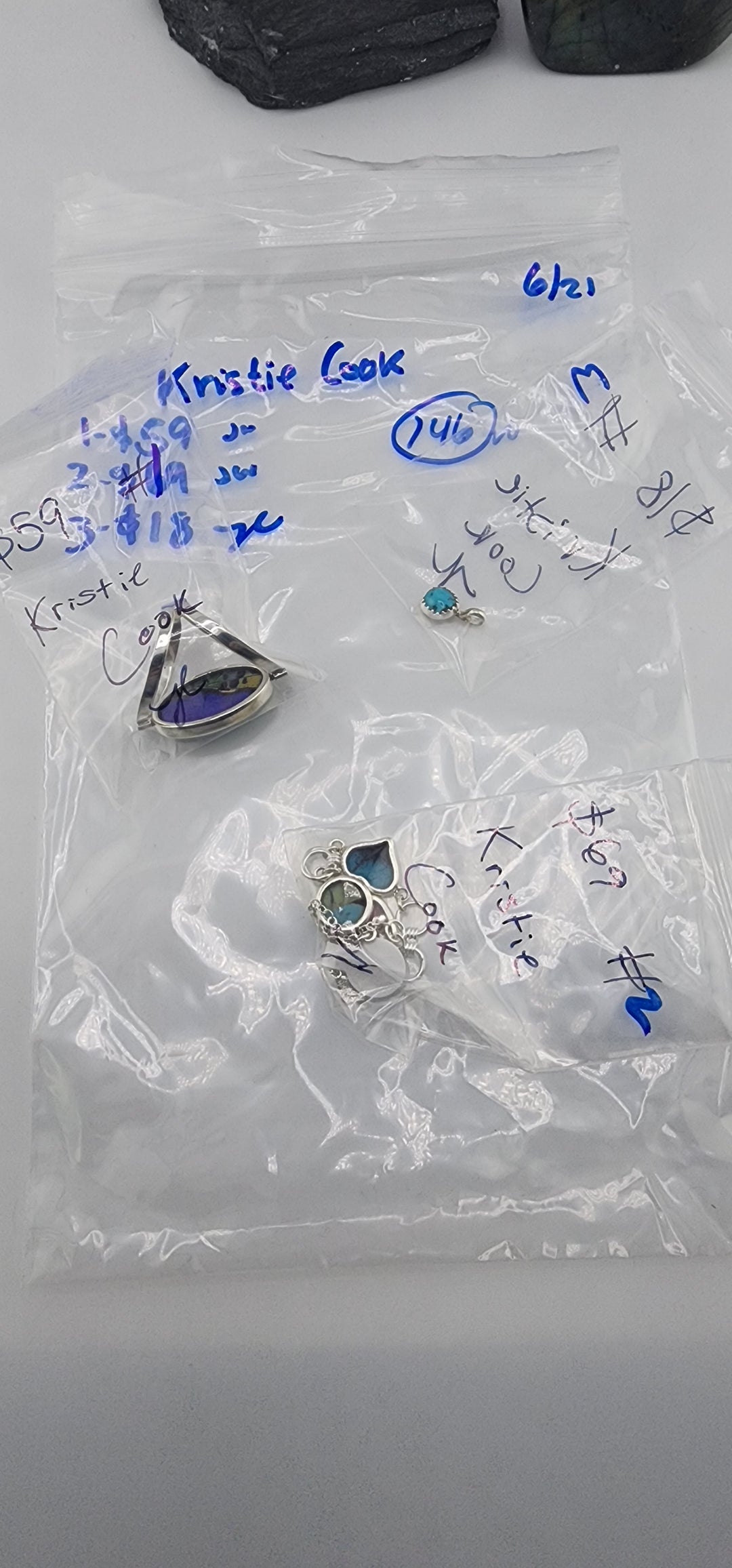 48HR - RESERVED FOR:  Kristie Cook- 6/21/2025 FL tiktok Live Show - 3 Sterling Silver Items