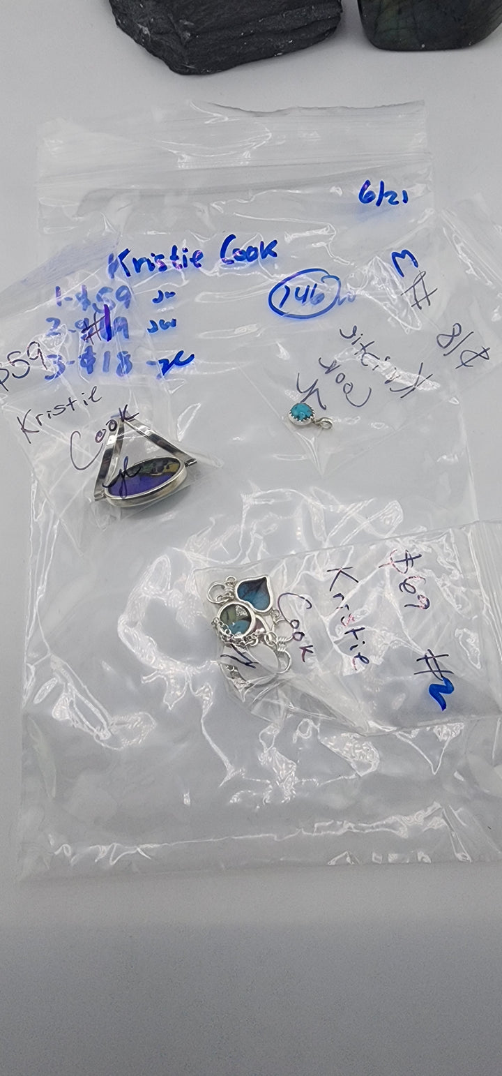 48HR - RESERVED FOR:  Kristie Cook- 6/21/2025 FL tiktok Live Show - 3 Sterling Silver Items