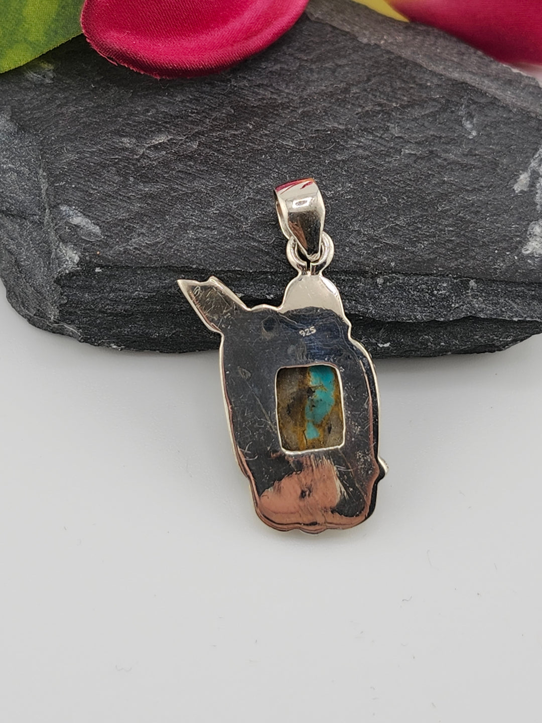 Royston Ribbon Turquoise  Pendant