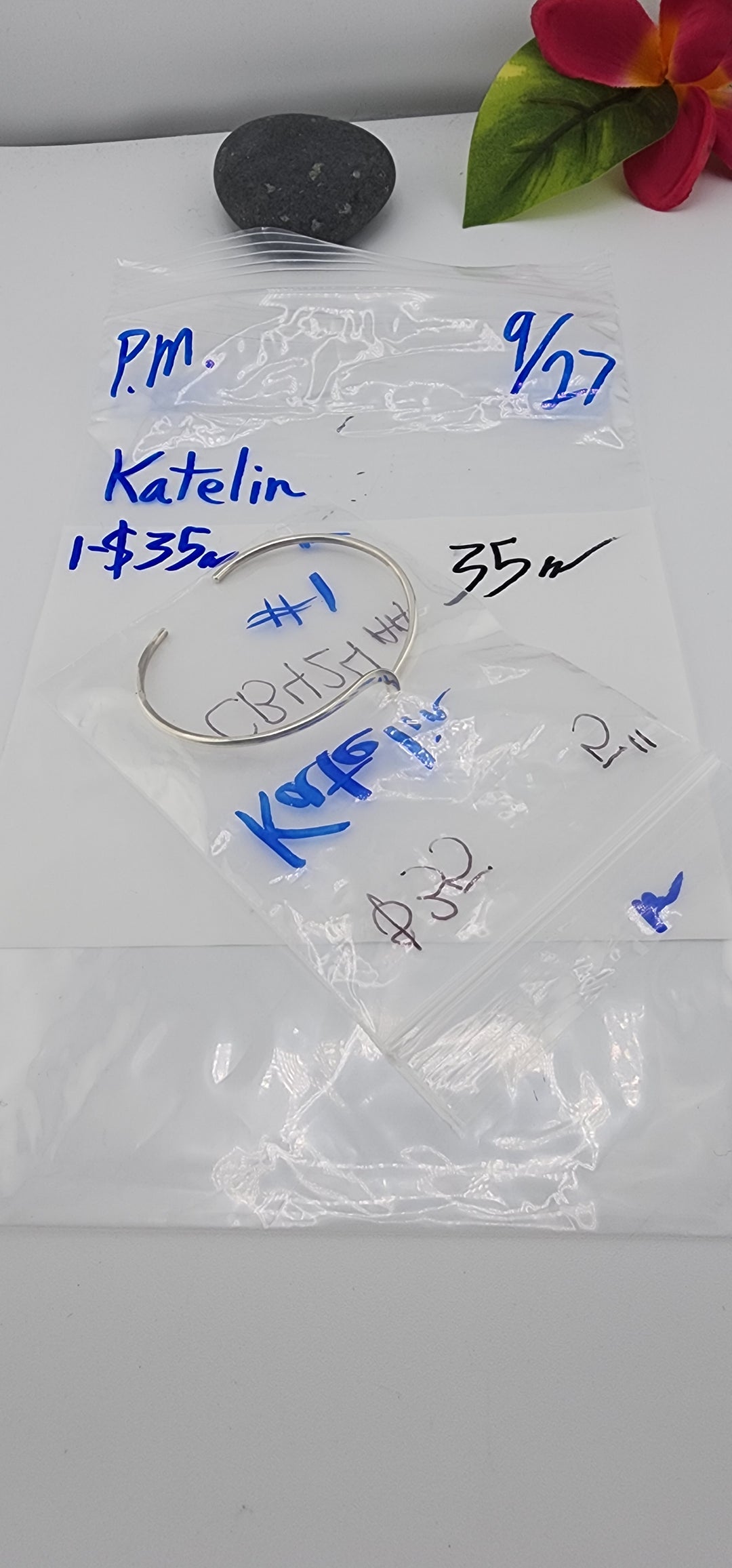 PM SHOW 48HR - RESERVED FOR: Katelin - 9/27/2025 FL tiktok Live Show - 1 Sterling Silver Items