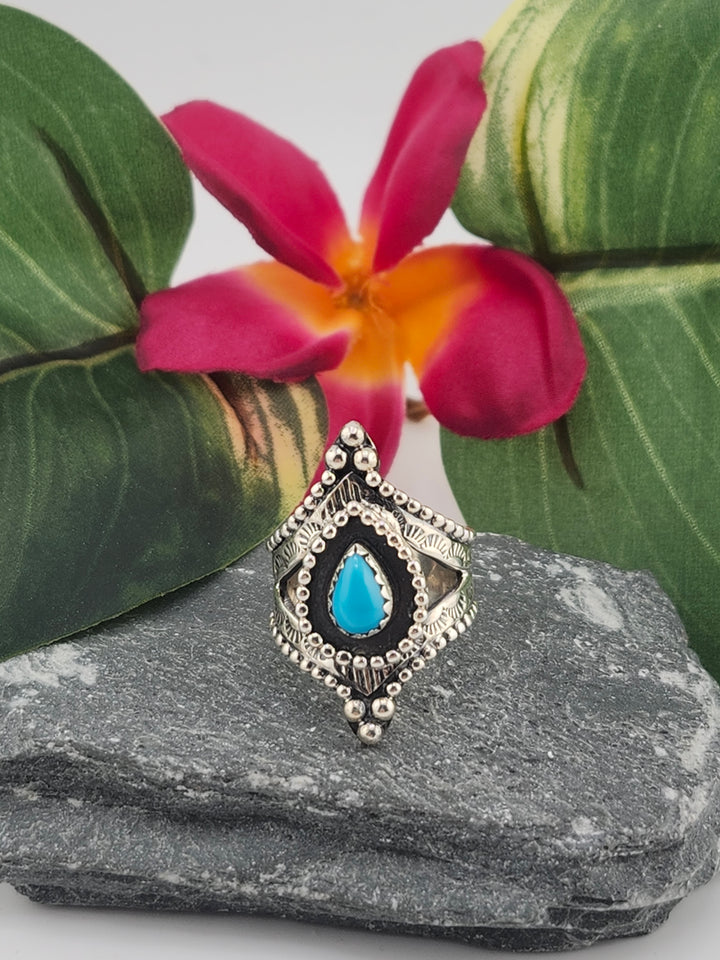 Marquee Turquoise Ring Size 6
