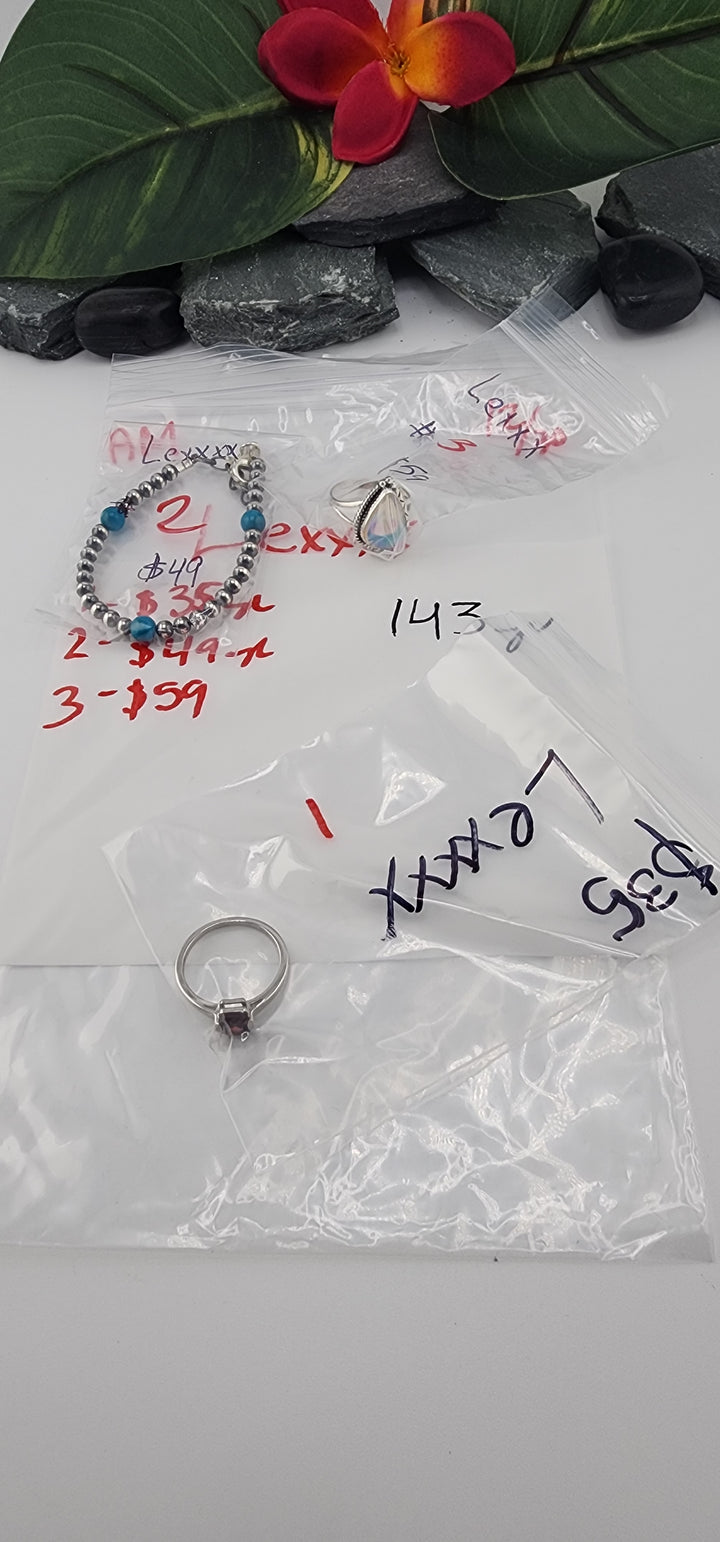 AM SHOW 48HR RESERVED FOR: Lexxxx - 12/30/2025 FL tiktok Live Show - 3 Sterling Silver Items