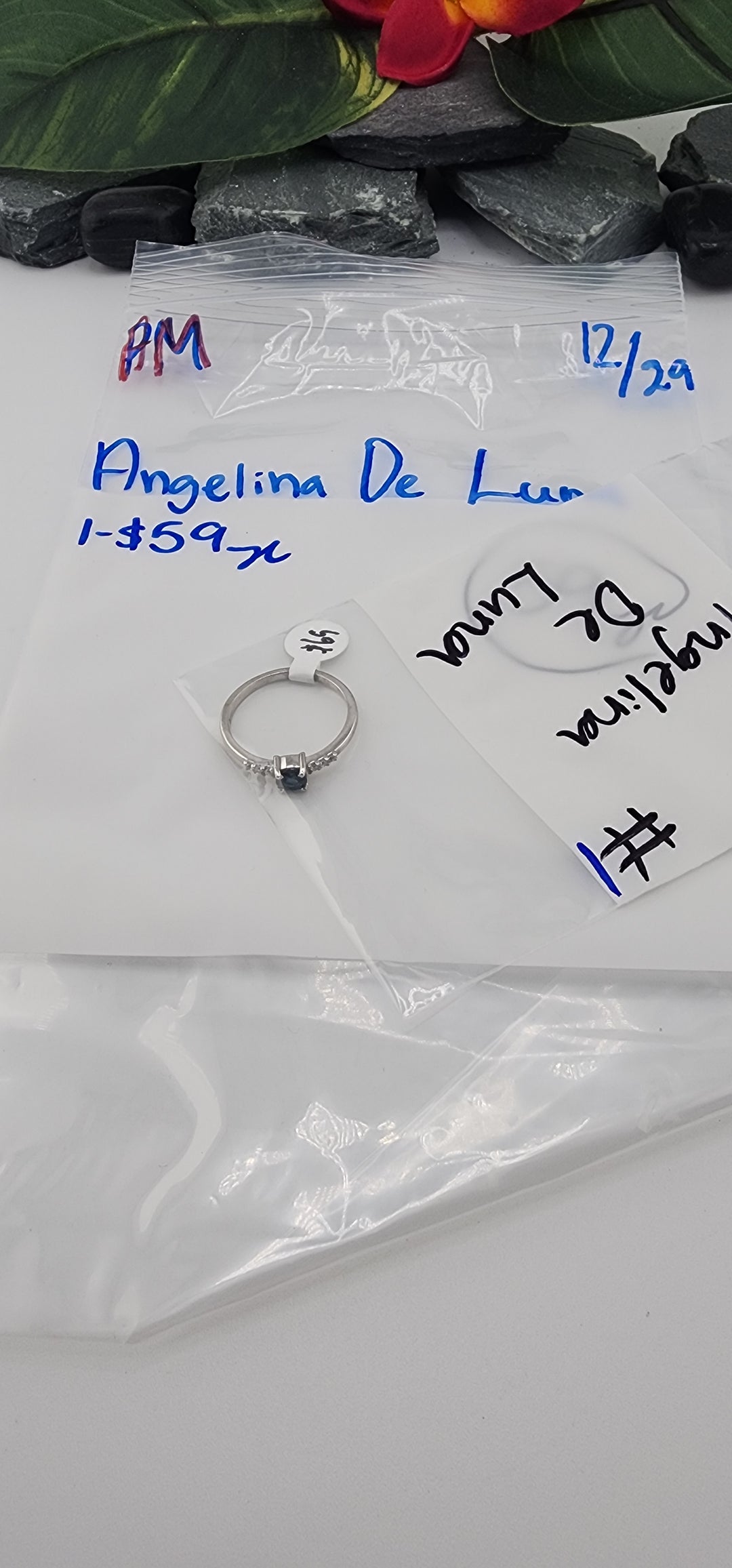 AM SHOW 48HR RESERVED FOR: Angelina De Luna - 12/29/2025 FL tiktok Live Show - 1 Sterling Silver Items