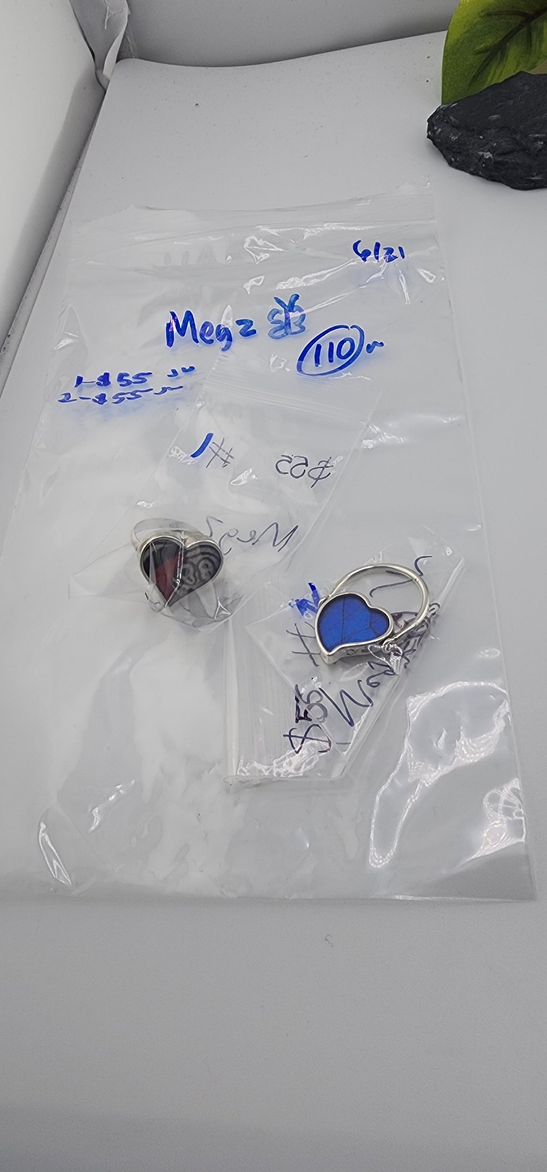 48HR - RESERVED FOR:  Megz🦋- 6/21/2025 FL tiktok Live Show -2  Sterling Silver Item