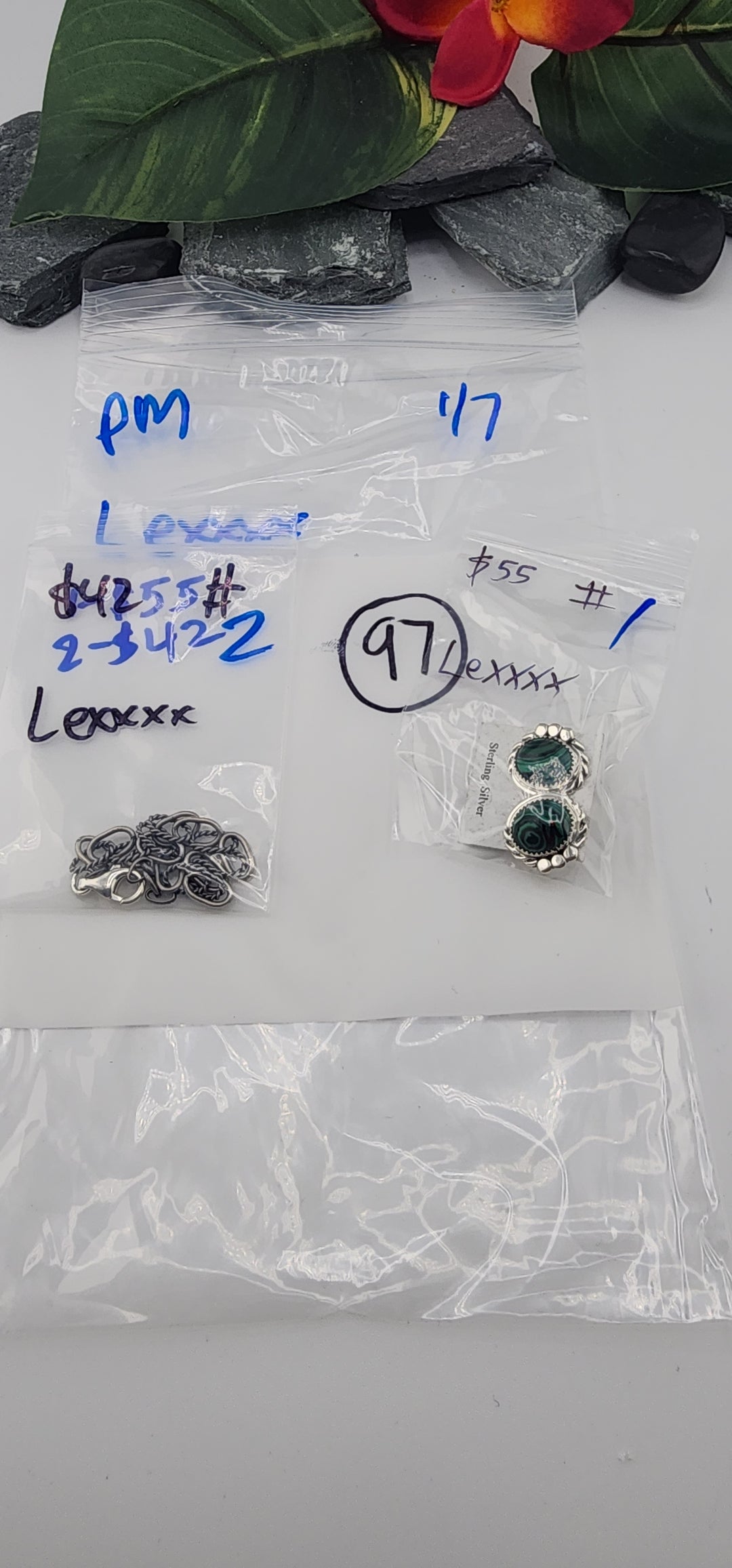 PM SHOW 48HR - RESERVED FOR: Lexxxx - 1/7/2026 tiktok Live Show - 2 Sterling Silver Items