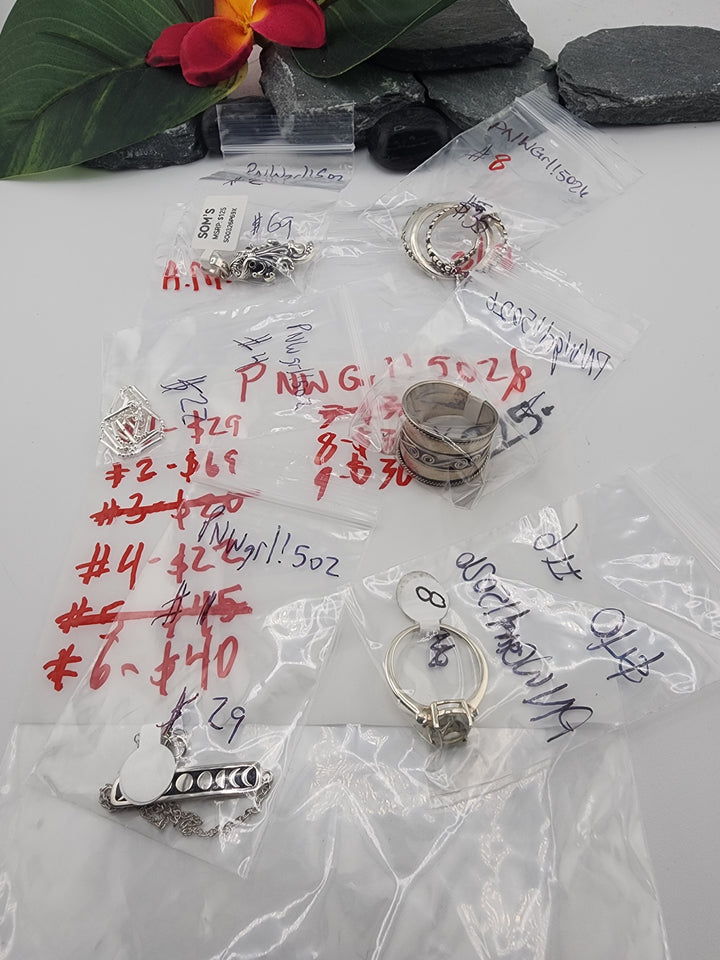 PNWgrl!5026 - 3.18.26 - 6 925 Sterling Silver Items