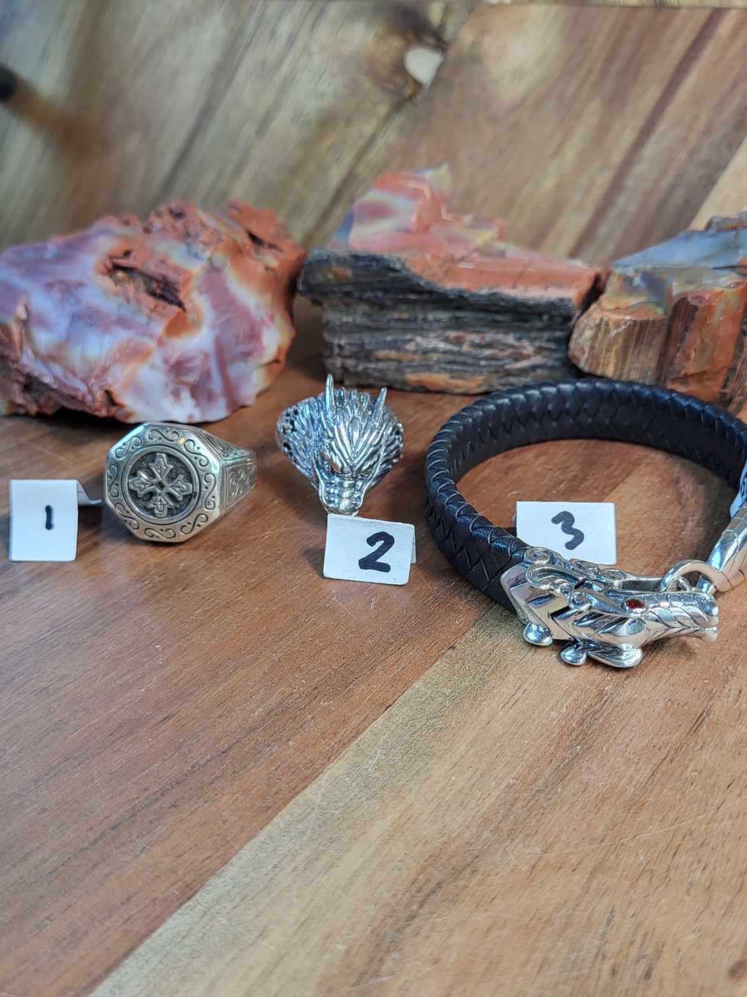 RESERVED FOR: Jeff Rodriguez- 7/19/24-3 Sterling Silver Items