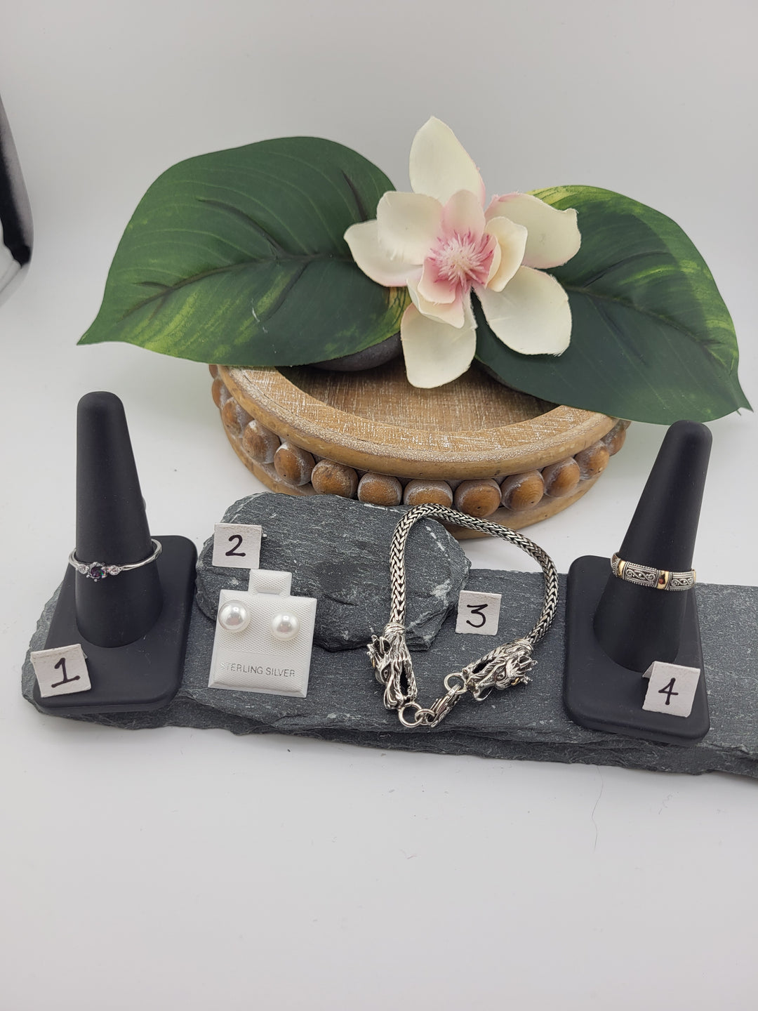RESERVED FOR:   Jilleann -12/08/2024 - 4 Sterling Silver Items