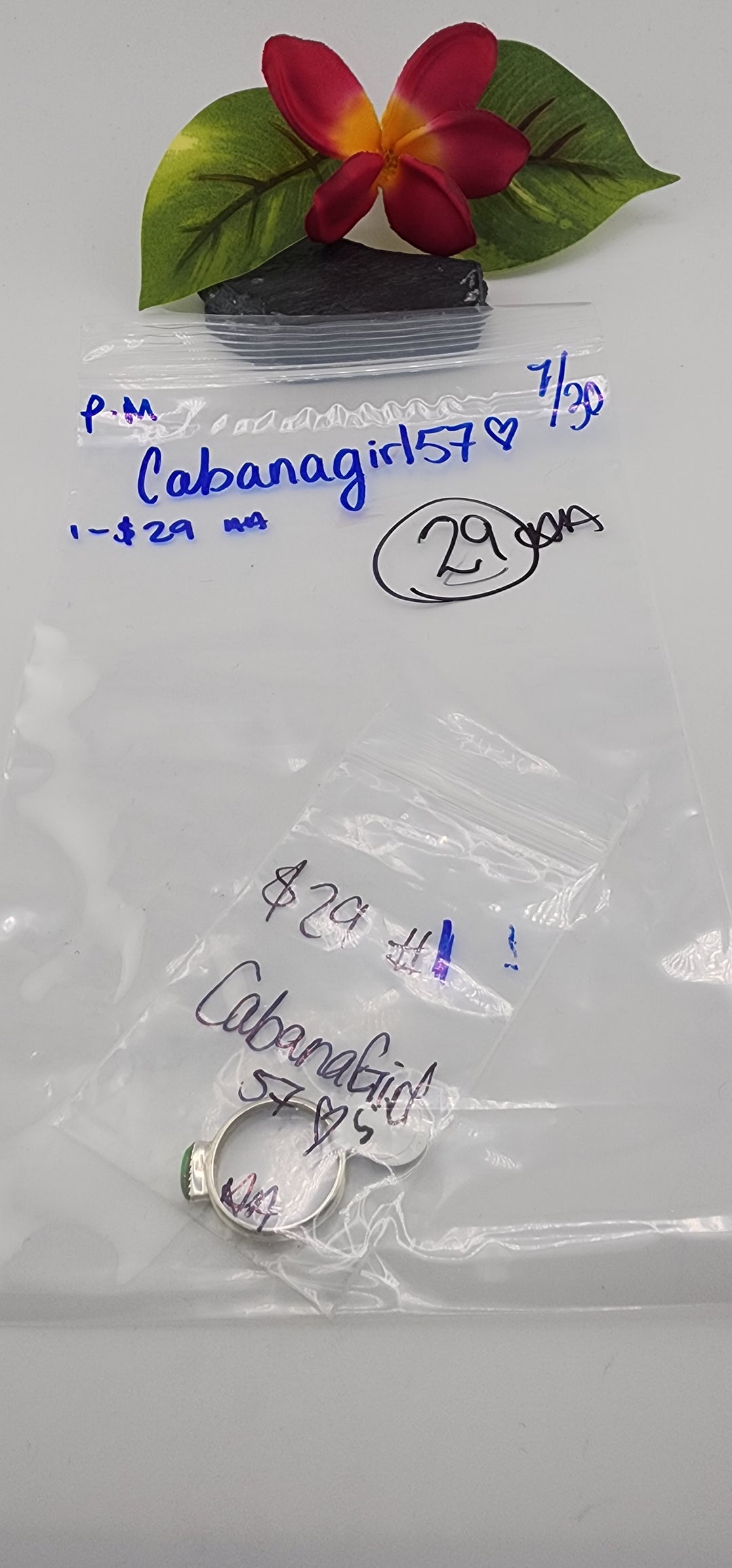 PM SHOW 48HR - RESERVED FOR: Cabanagirl57❤️  - 7/30/2025 FL tiktok Live Show - 1 Sterling Silver Items