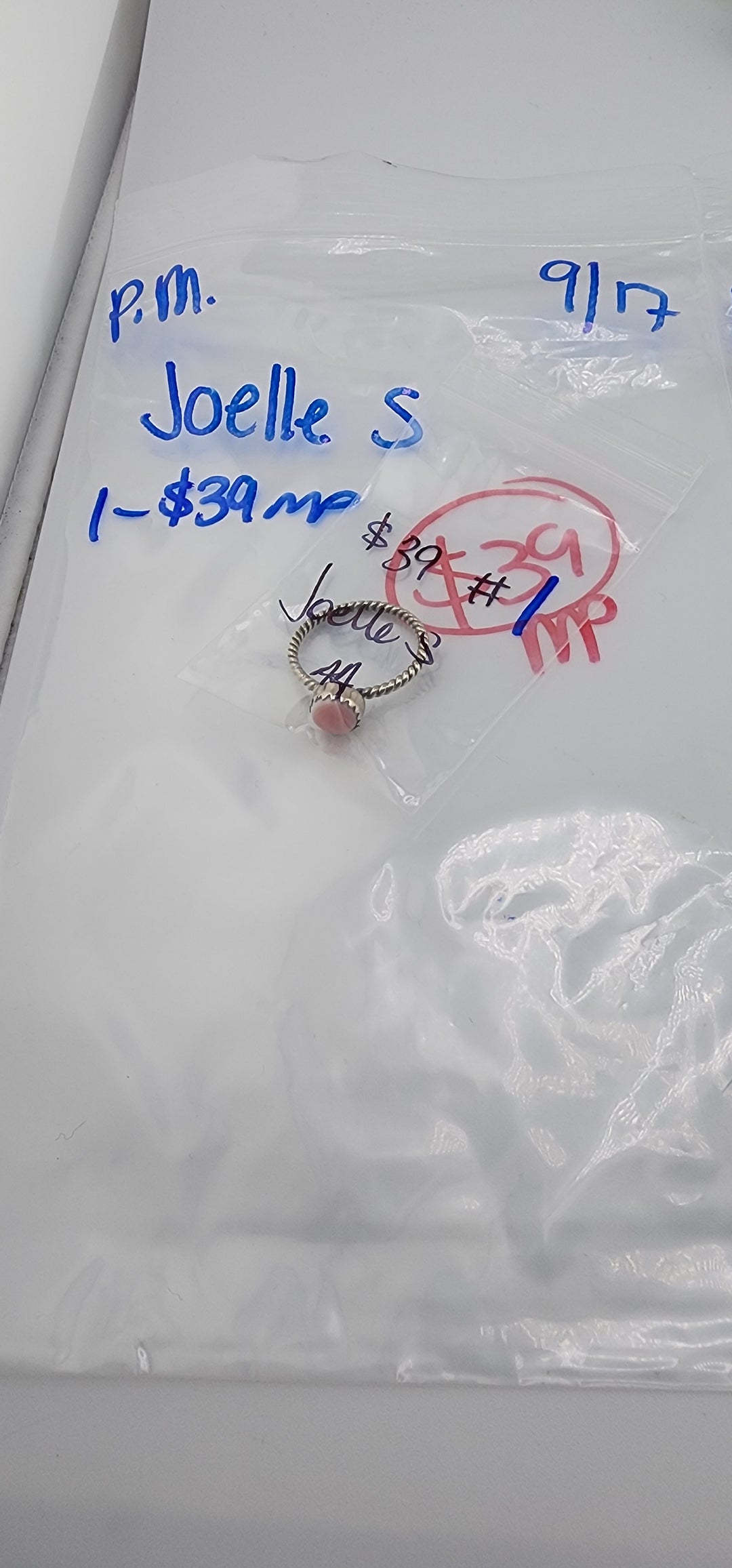 PM SHOW 48HR - RESERVED FOR: Joelle S  - 9/17/2025 FL tiktok Live Show - 1 Sterling Silver Items
