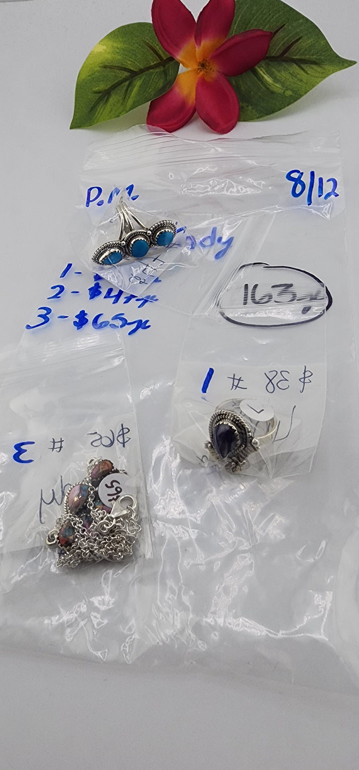PM SHOW 48HR - RESERVED FOR: Lindy - 8/12/2025 FL tiktok Live Show -  3 Sterling Silver Items
