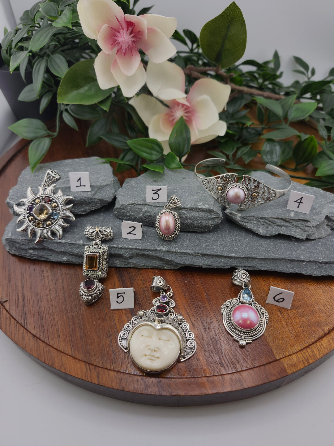 RESERVED FOR:  Pat O'Leary -10/27/2024 - 6 Sterling Silver Items