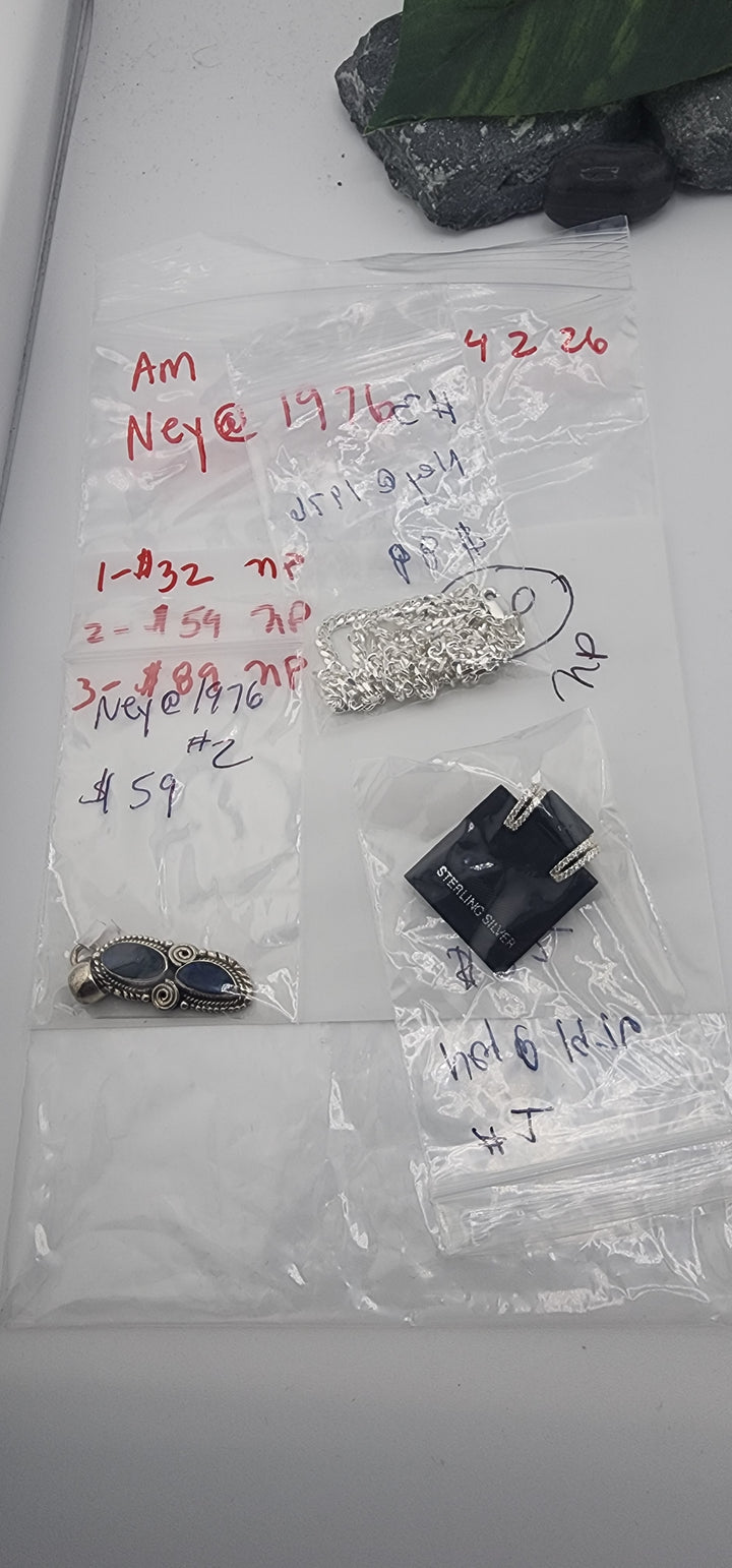 Ney@1976 - 4/2/26 - 3 925 Sterling Silver Items