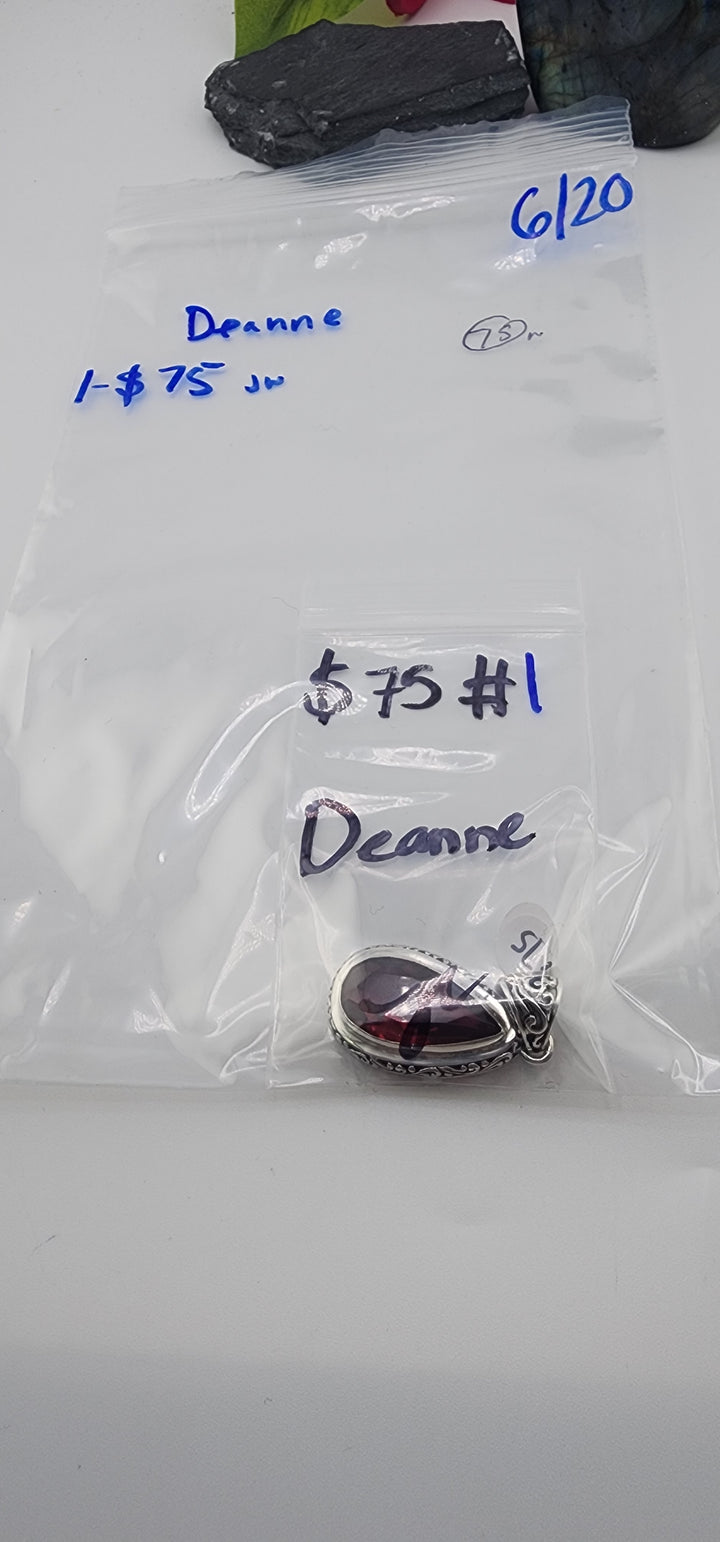 48HR - RESERVED FOR:  Deanne- 6/20/2025 FL tiktok Live Show -1  Sterling Silver Items
