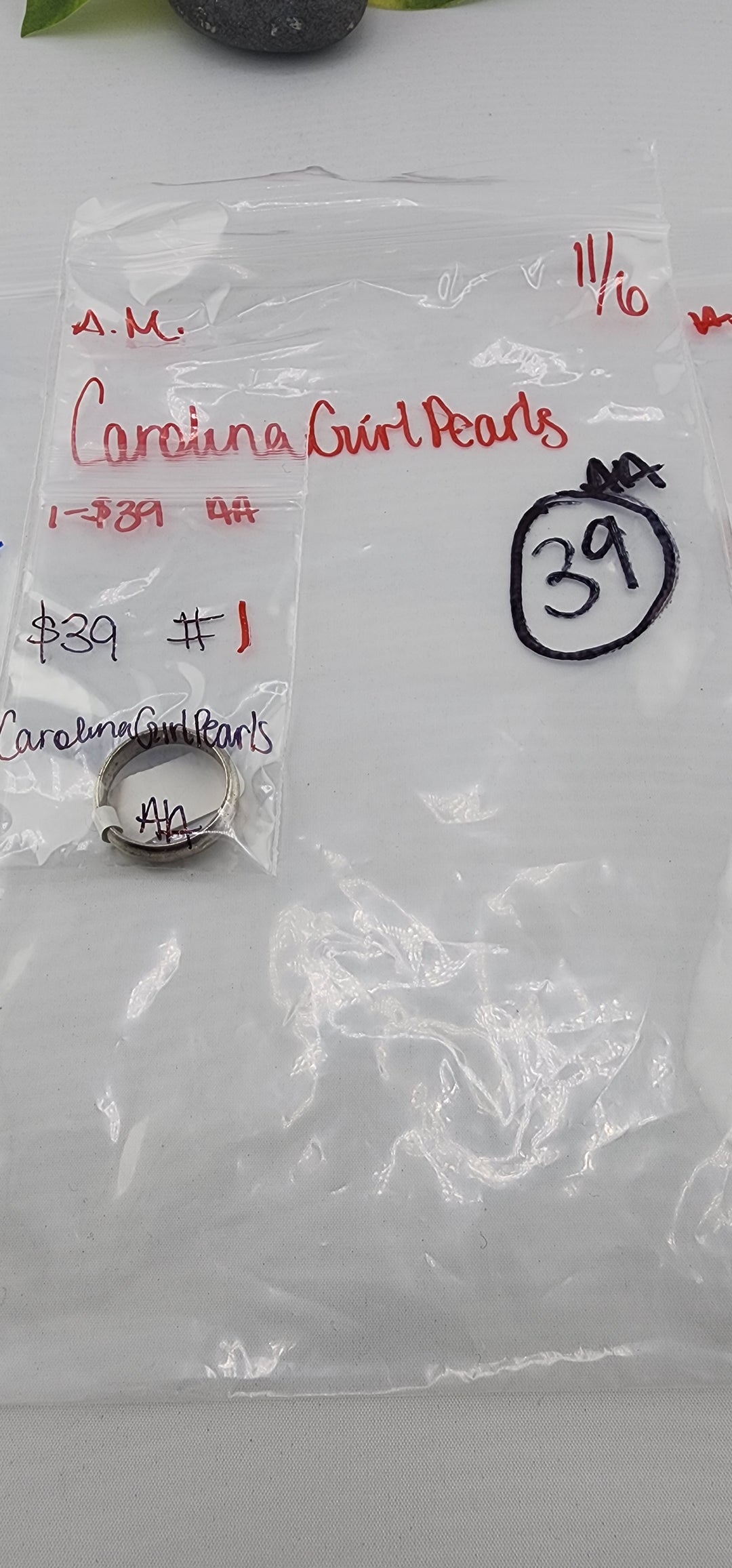 AM SHOW 48HR RESERVED FOR: CarolinaGirlPearls- 11/6/2025 FL tiktok Live Show - 1 Sterling Silver Items