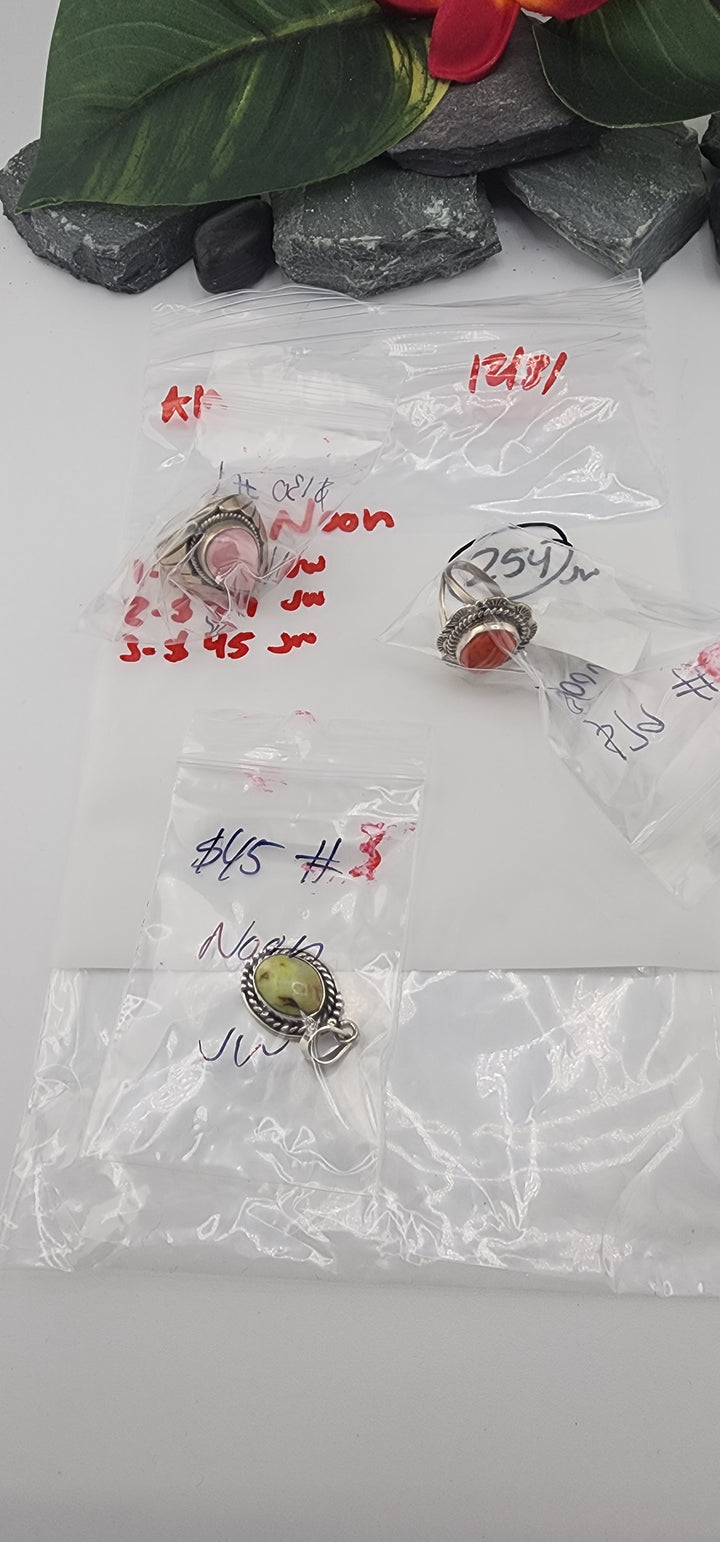 AM SHOW 48HR RESERVED FOR:  Noon- 12/31/2025 FL tiktok Live Show -3 Sterling Silver Items
