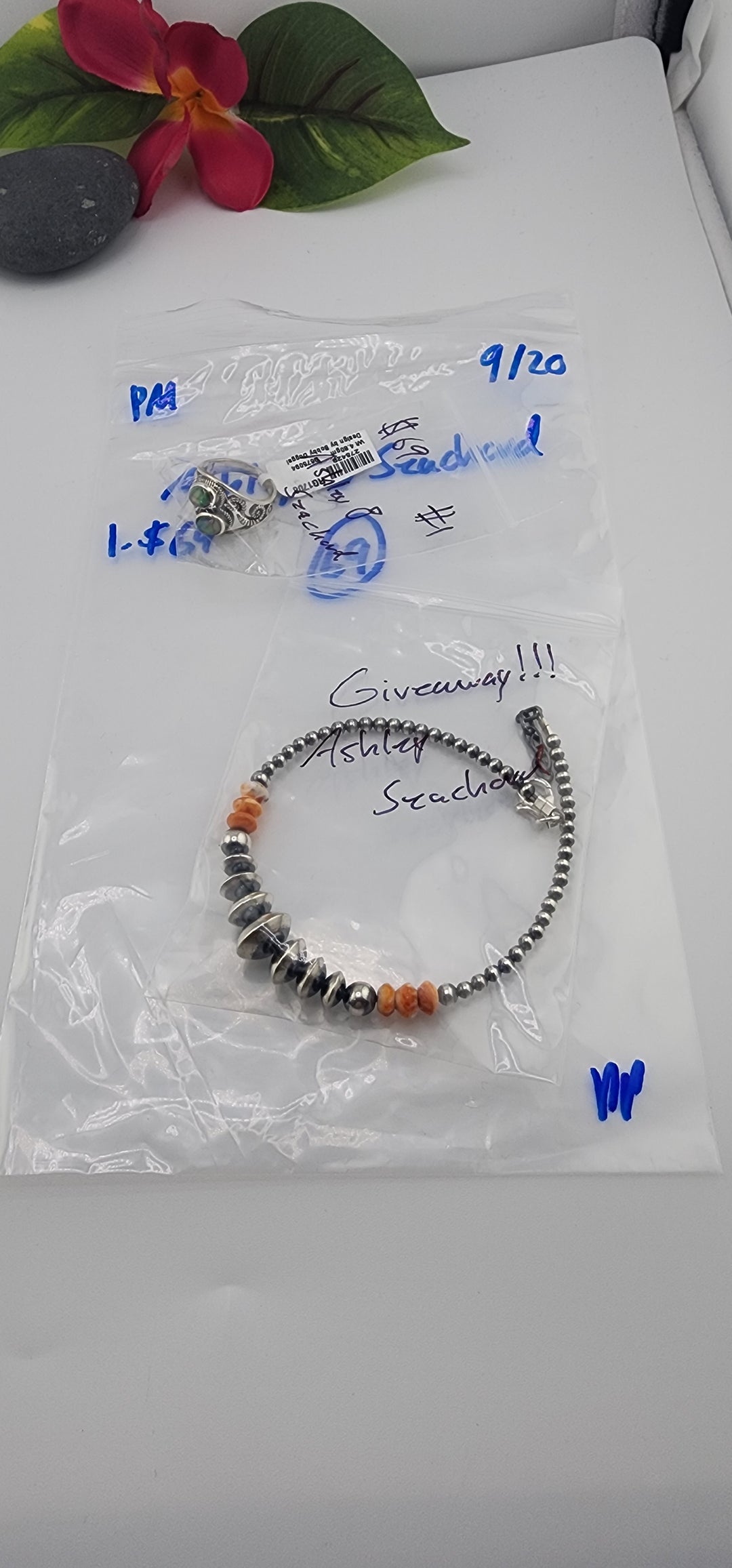 PM SHOW 48HR - RESERVED FOR: Ashley 💍 Seachord- 9/20/2025 FL tiktok Live Show - 2 Sterling Silver Items