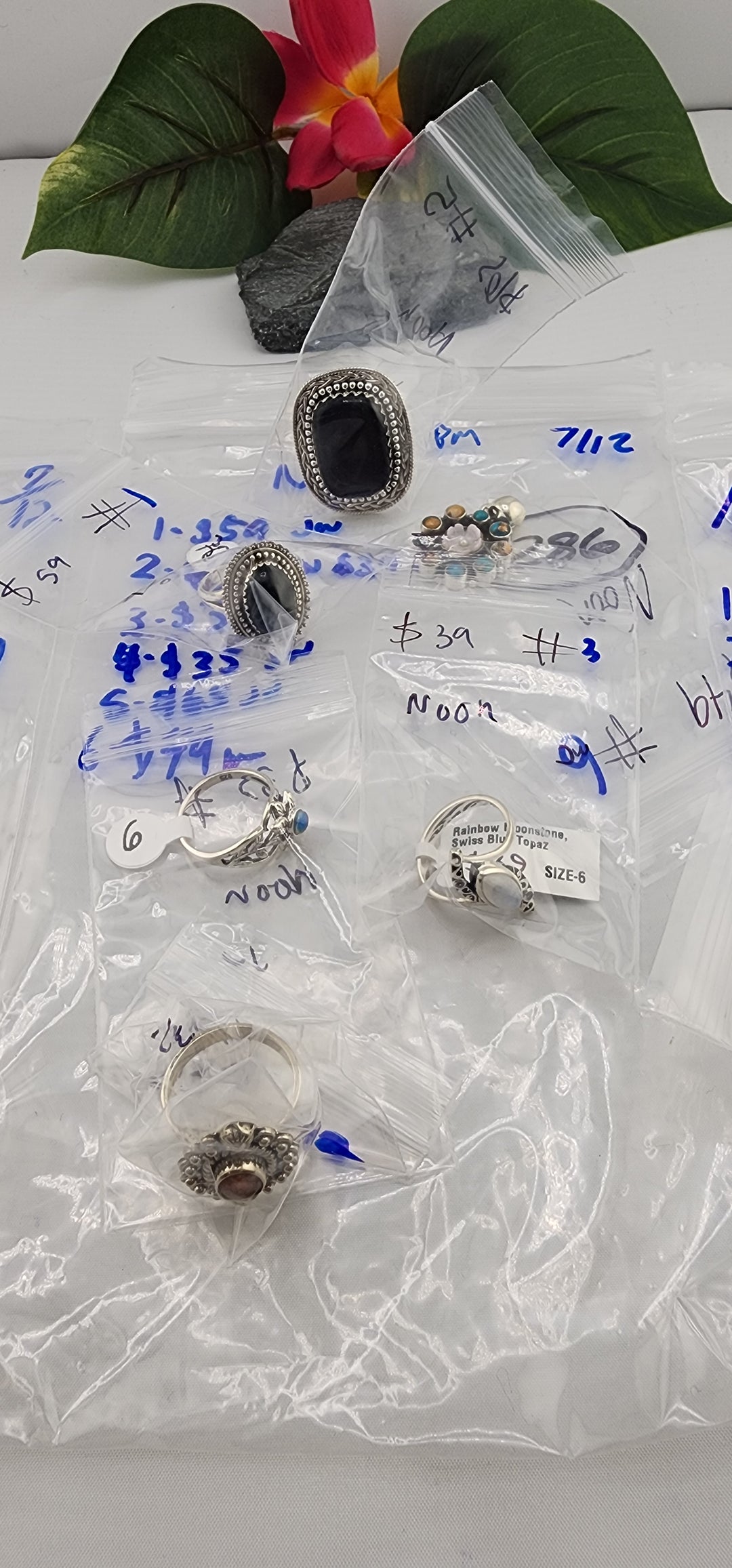 PM SHOW 48HR - RESERVED FOR:  Noon- 7/12/2025 FL tiktok Live Show -6  Sterling Silver Items