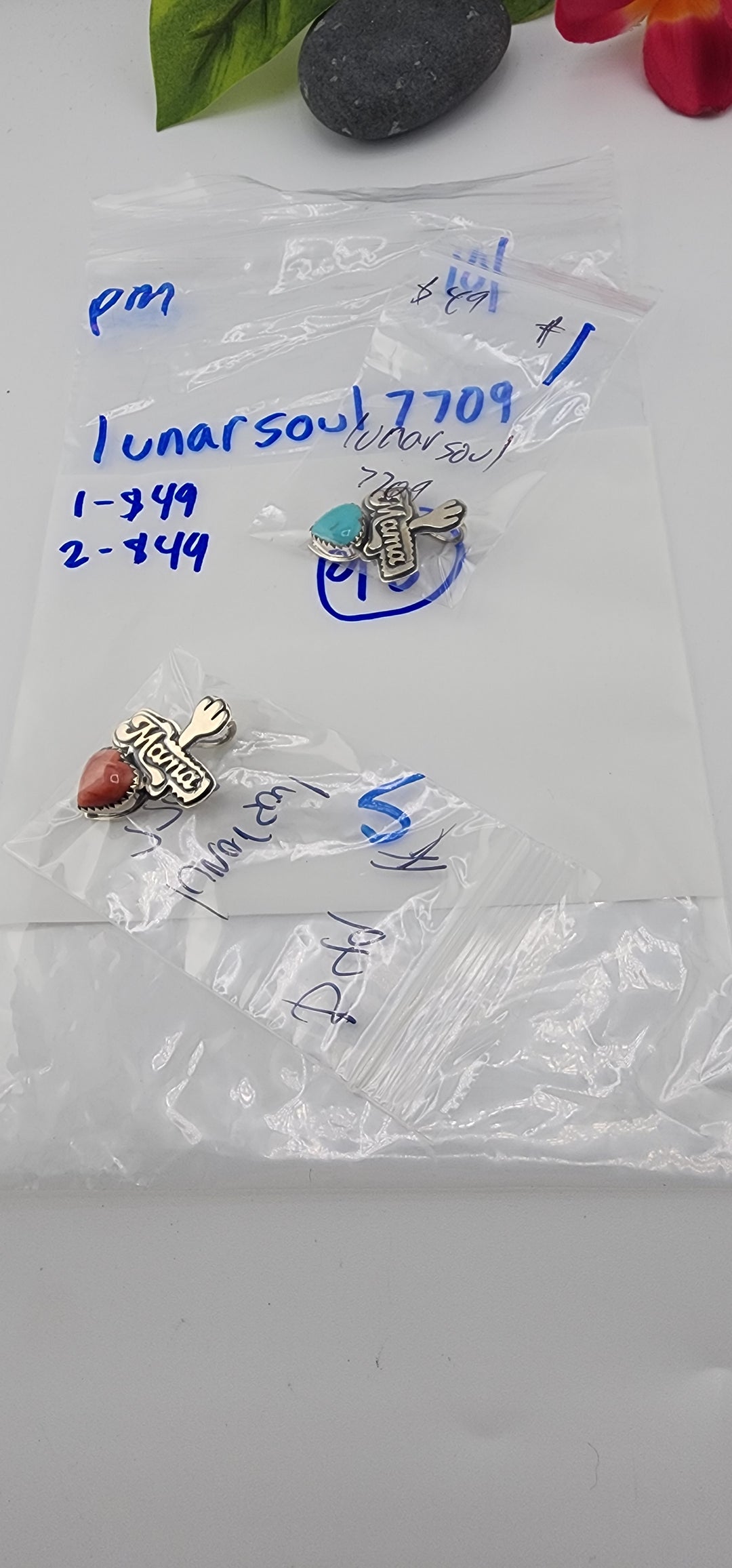 PM SHOW 48HR - RESERVED FOR: lunarsoul7709 - 10/30/2025 FL tiktok Live Show - 2 Sterling Silver Items