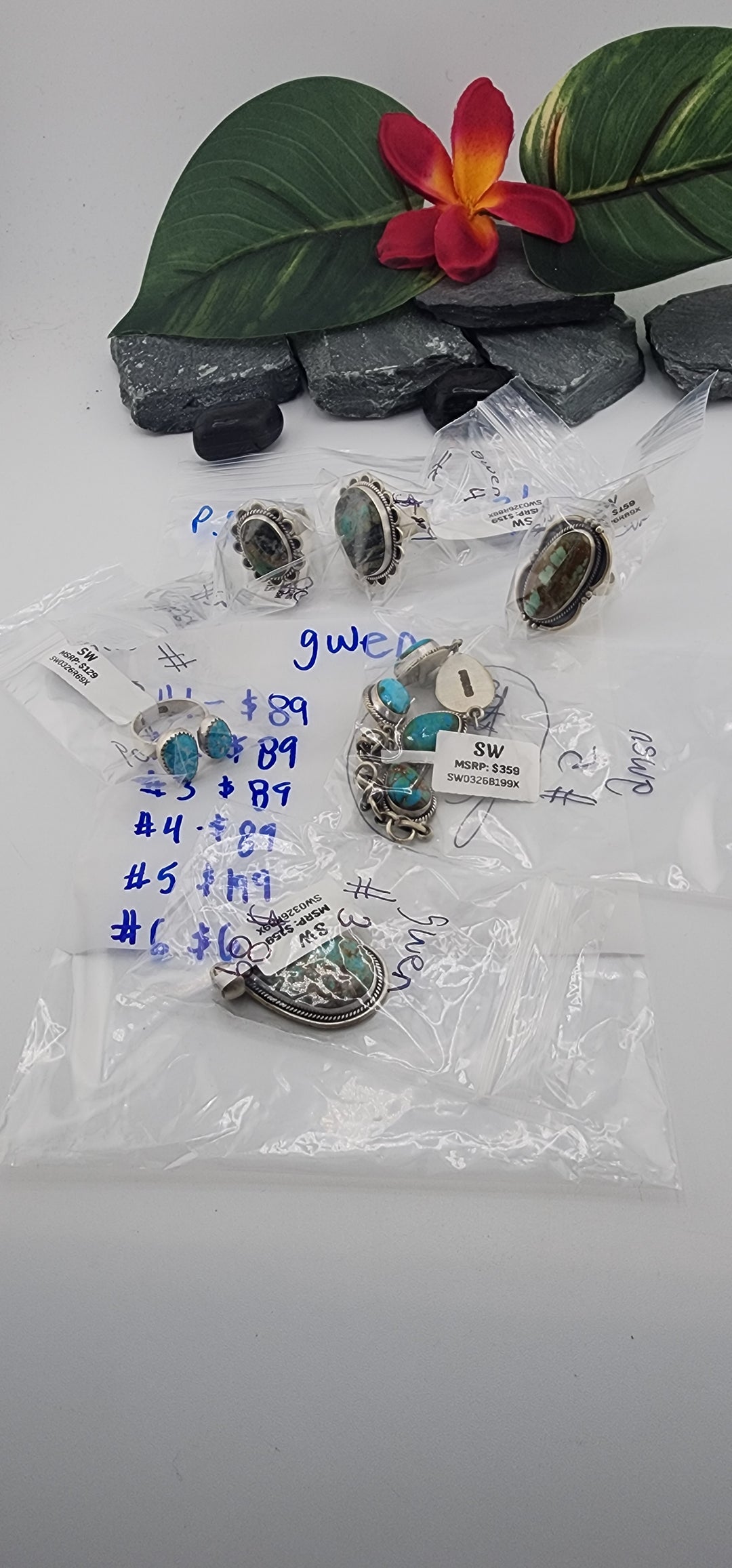 gwen_ - 3/27/26 - 6 925 Sterling Silver Items