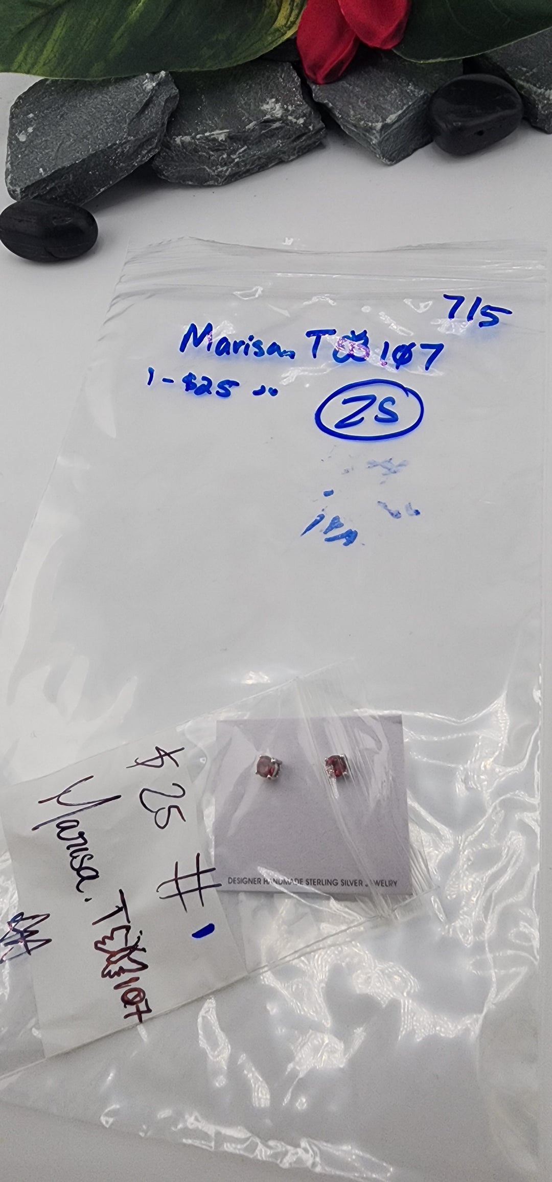 48HR - RESERVED FOR:  Marisa.T🦋107- 7/5/2025 FL tiktok Live Show - 1 Sterling Silver Items