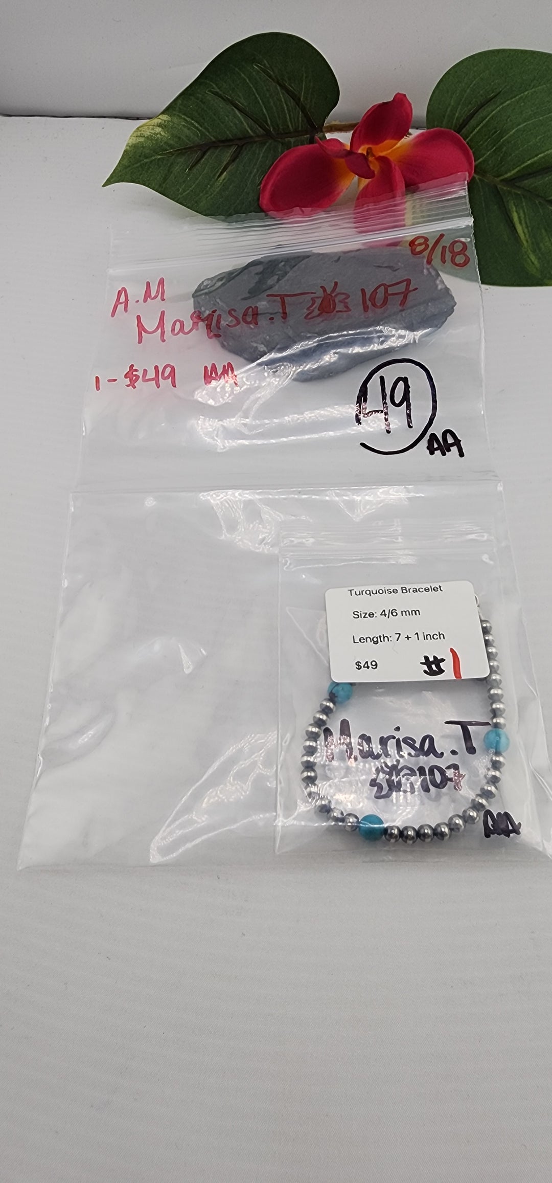 AM SHOW 48HR - RESERVED FOR: Marisa.T🦋107 - 8/18/2025 FL tiktok Live Show - 1 Sterling Silver Items