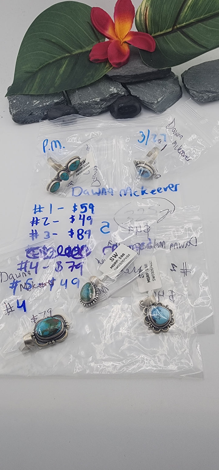 Dawna Mckeever - 3/27/26 - 5 925 Sterling Silver Items