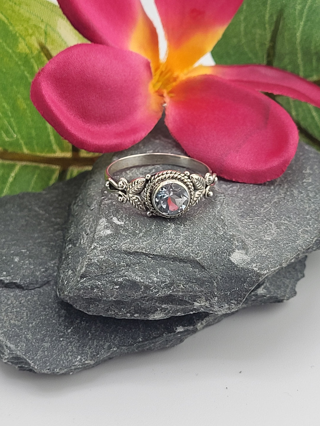 Blue Topaz Ring