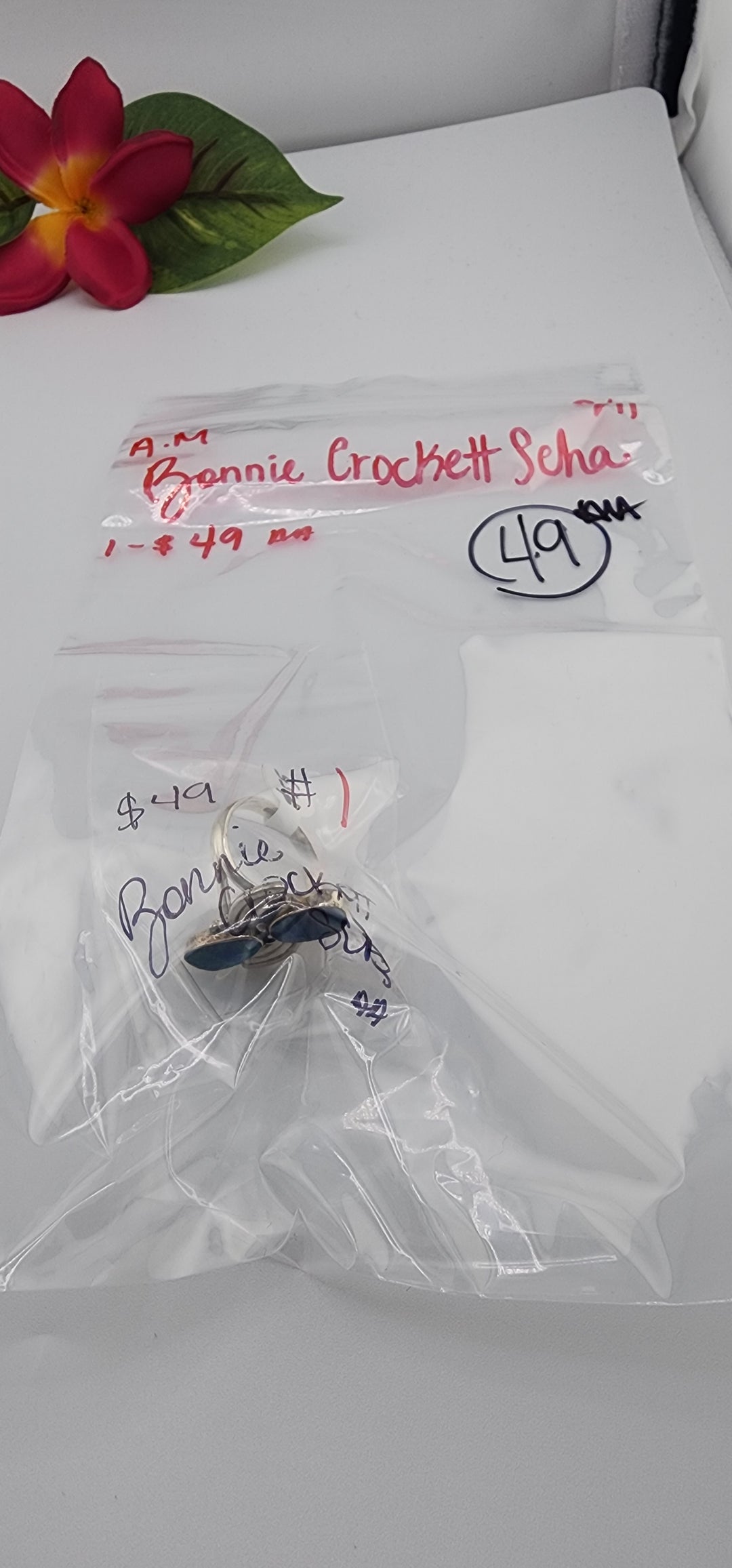 AM SHOW 48HR - RESERVED FOR: Bonnie Crockett Scha - 8/11/2025 FL tiktok Live Show - 1 Sterling Silver Items