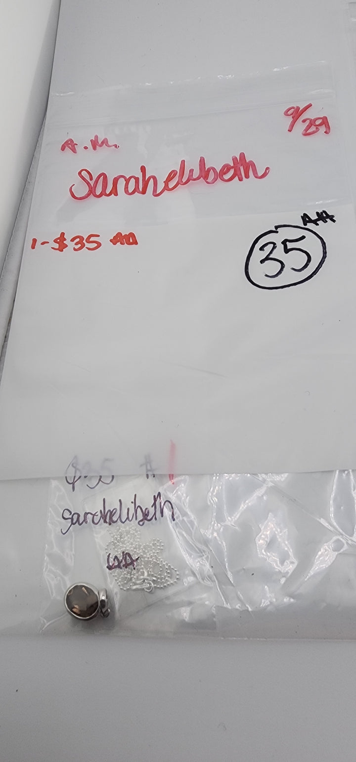 AM SHOW 48HR RESERVED FOR: sarahelibeth- 9/29/2025 FL tiktok Live Show -  1 Sterling Silver Items