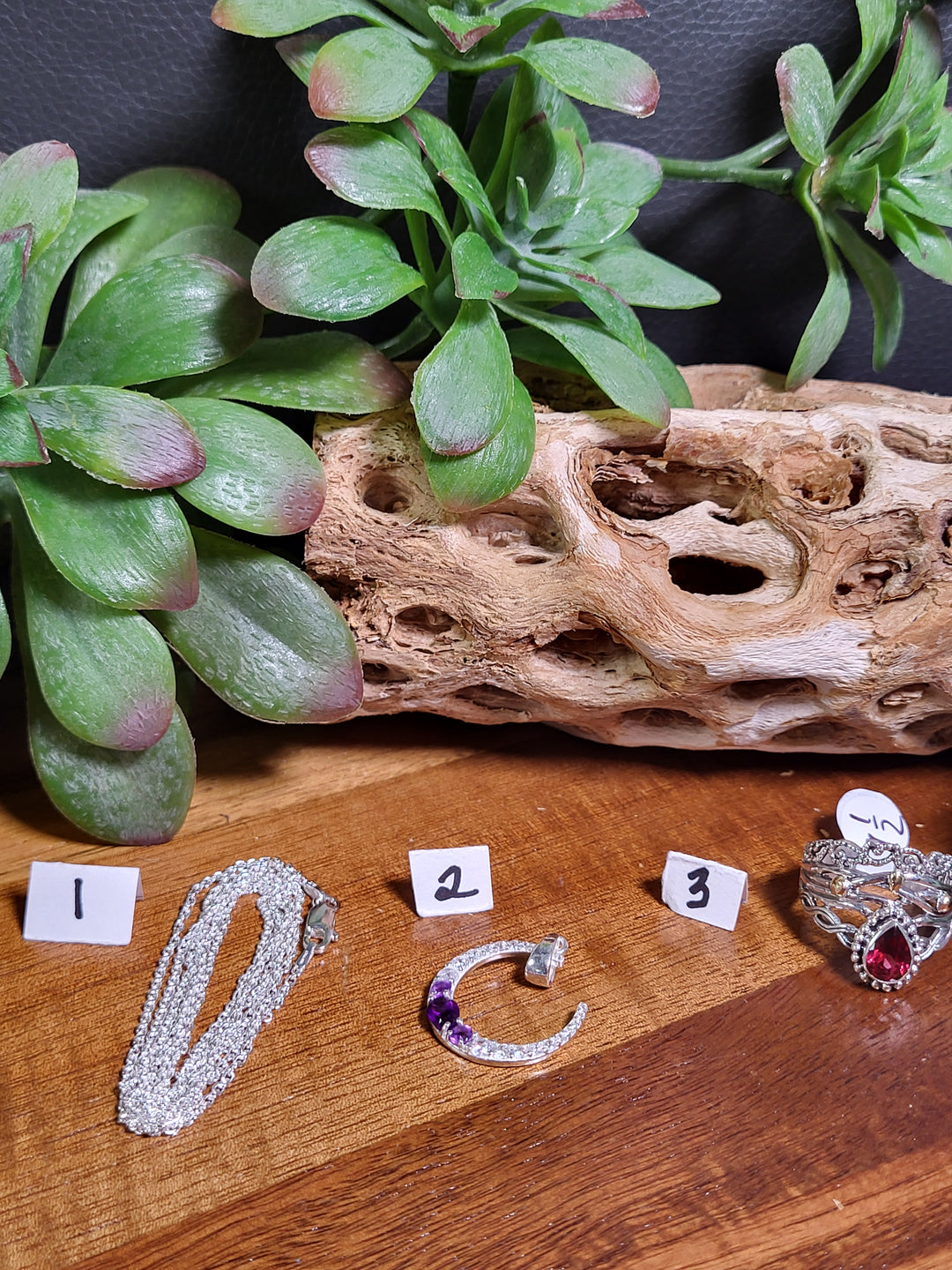 RESERVED FOR: Deanne 8/17/24- 3 Sterling Silver Items