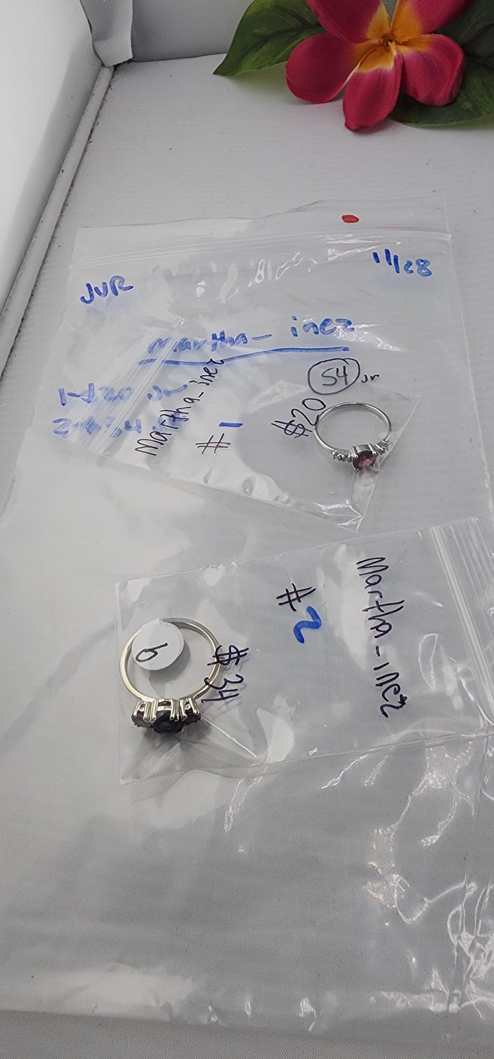 BF PM SHOW 48HR - RESERVED FOR: martha_inez- 11/28/2025 tiktok Live Show -2 Sterling Silver Item