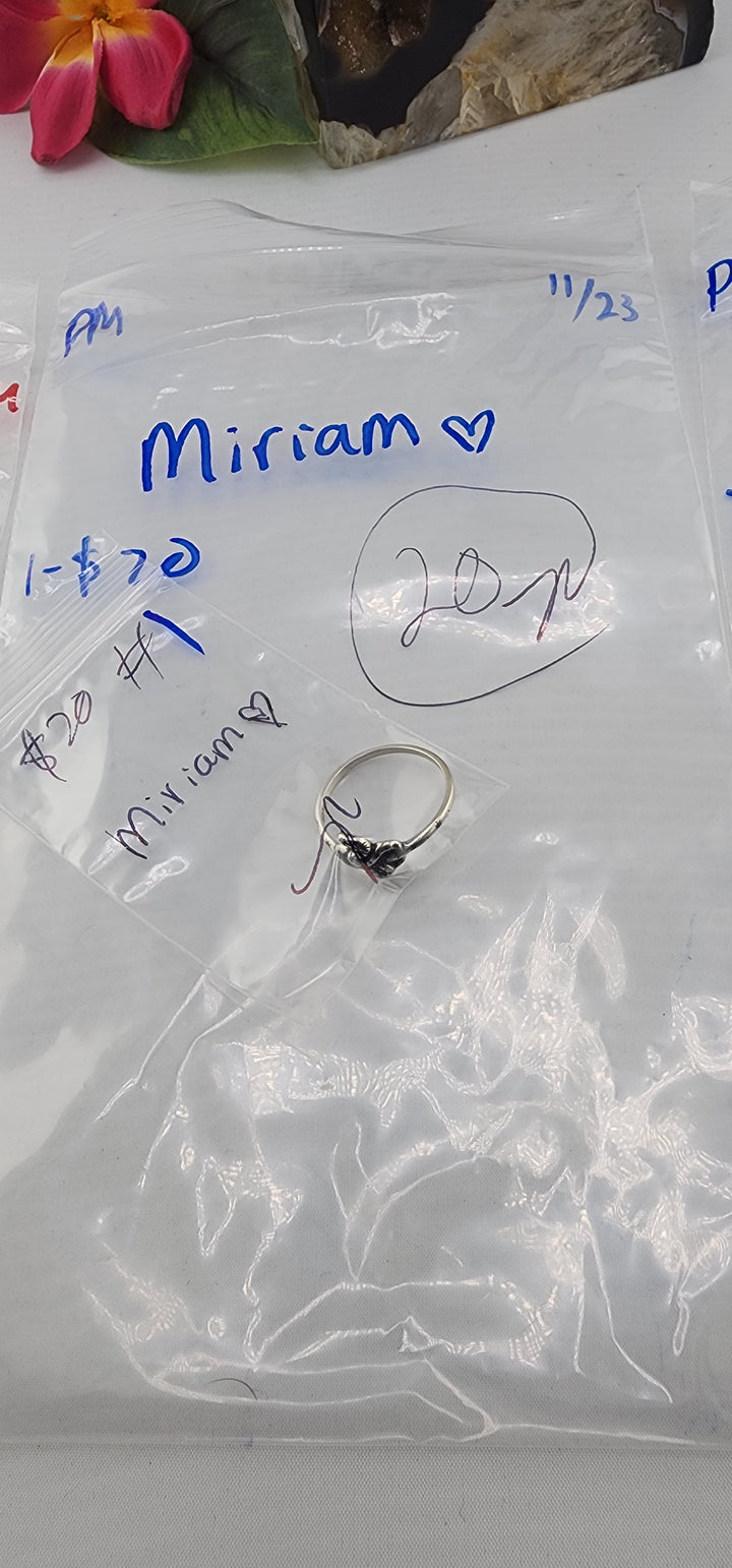 PM SHOW 48HR - RESERVED FOR: miriam🤍 - 11/23/2025 tiktok Live Show - 1 Sterling Silver Items