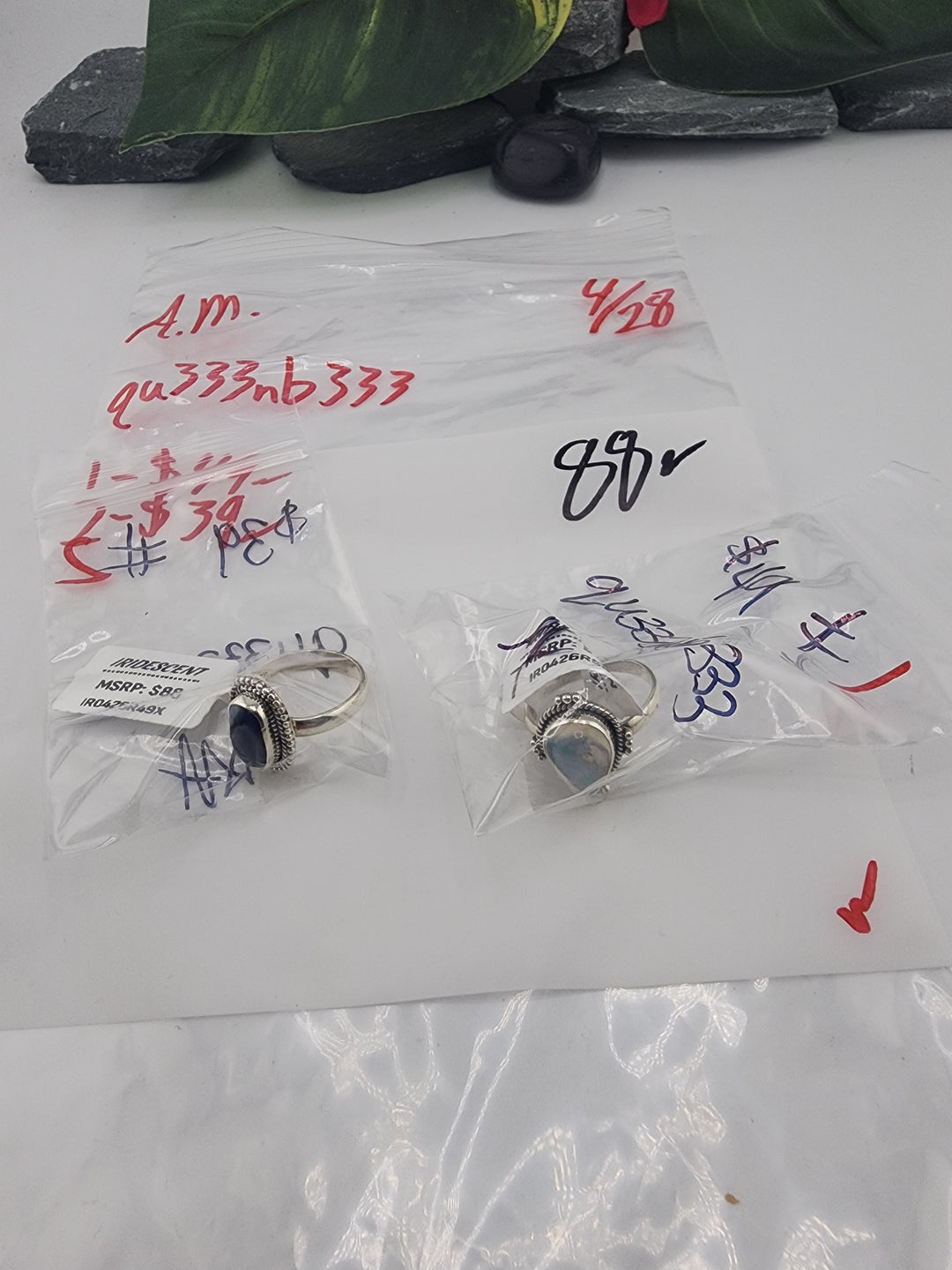 qu333nb333 - 4/28/26 - 2 925 Sterling Silver Items
