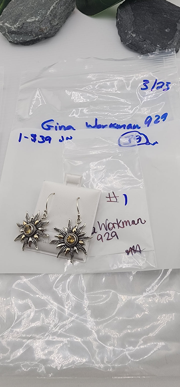 RESERVED FOR: Gina Workman929- 3/23/2025 Live Show -1  Sterling Silver Items