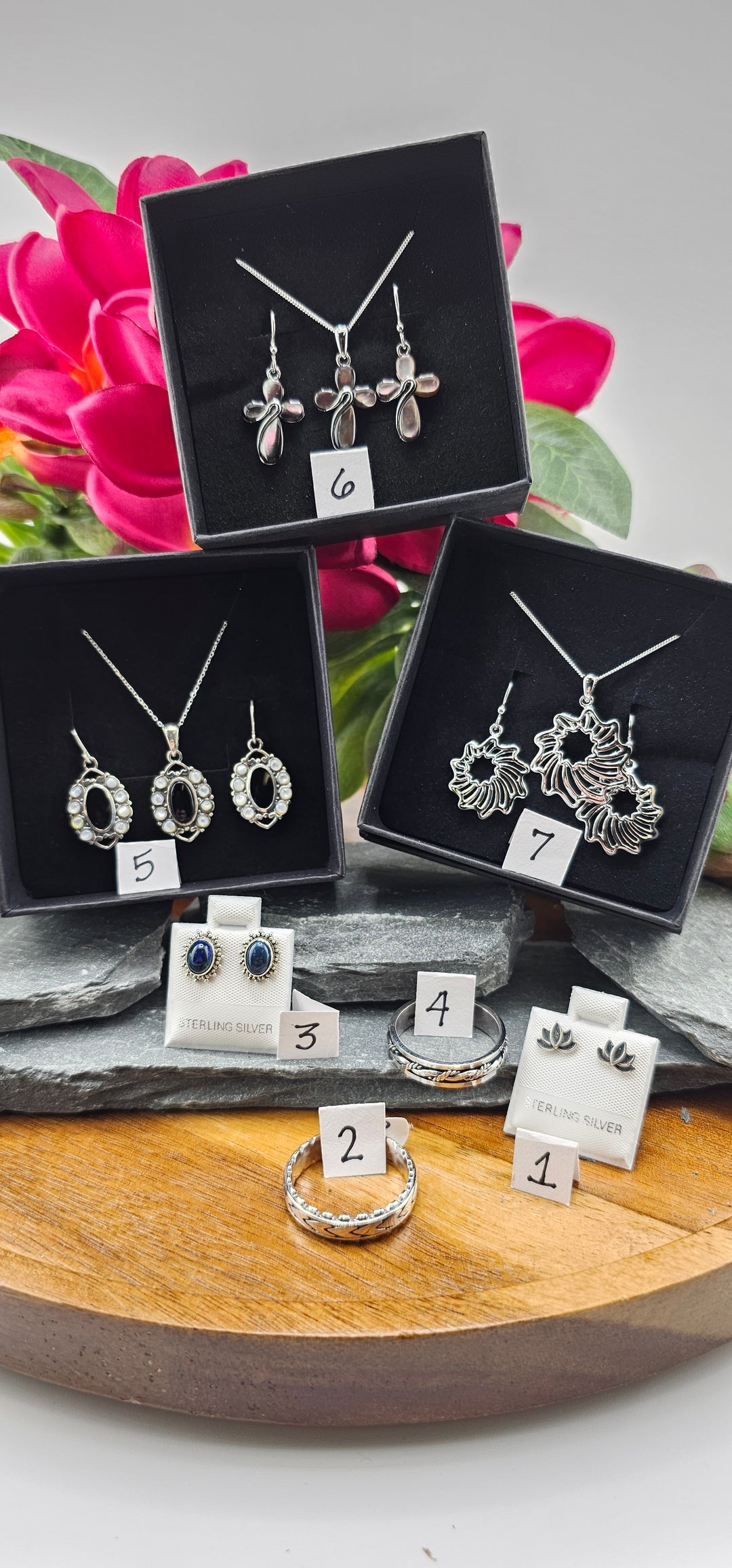 RESERVED FOR: Marivel Alcala 9/28/2024 - 4 Sterling Silver Items