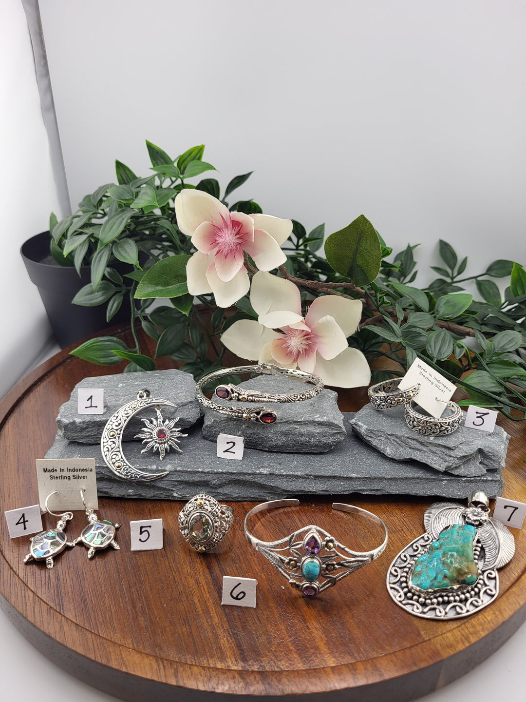 RESERVED FOR:  Lizalulu -10/26/2024 - 3 Sterling Silver Items