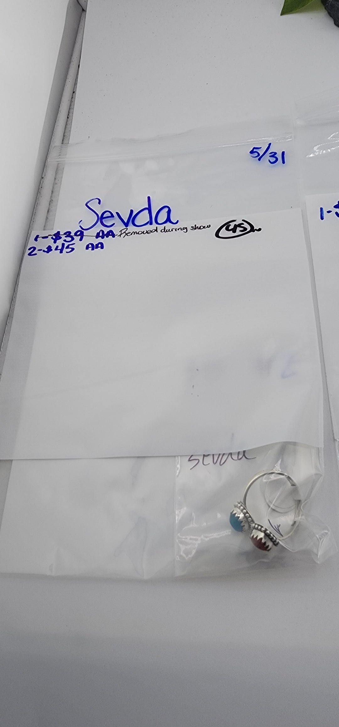 RESERVED FOR: Sevda - 5/31/2025 tiktok Live Show -1  Sterling Silver Items