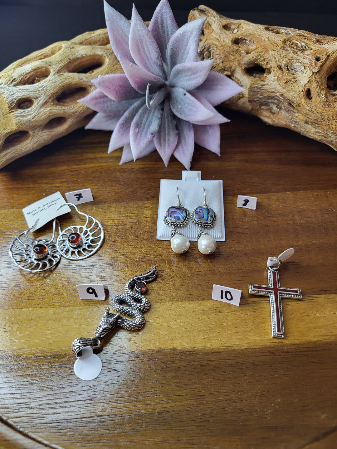 RESERVED FOR: Lulu 8/4/24- 4 Sterling Silver Items